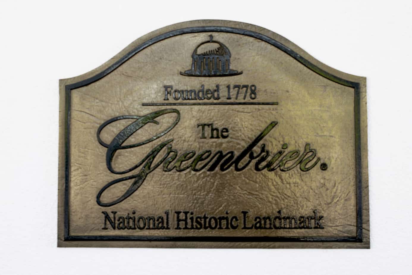 The Greenbrier National Historic Landmark