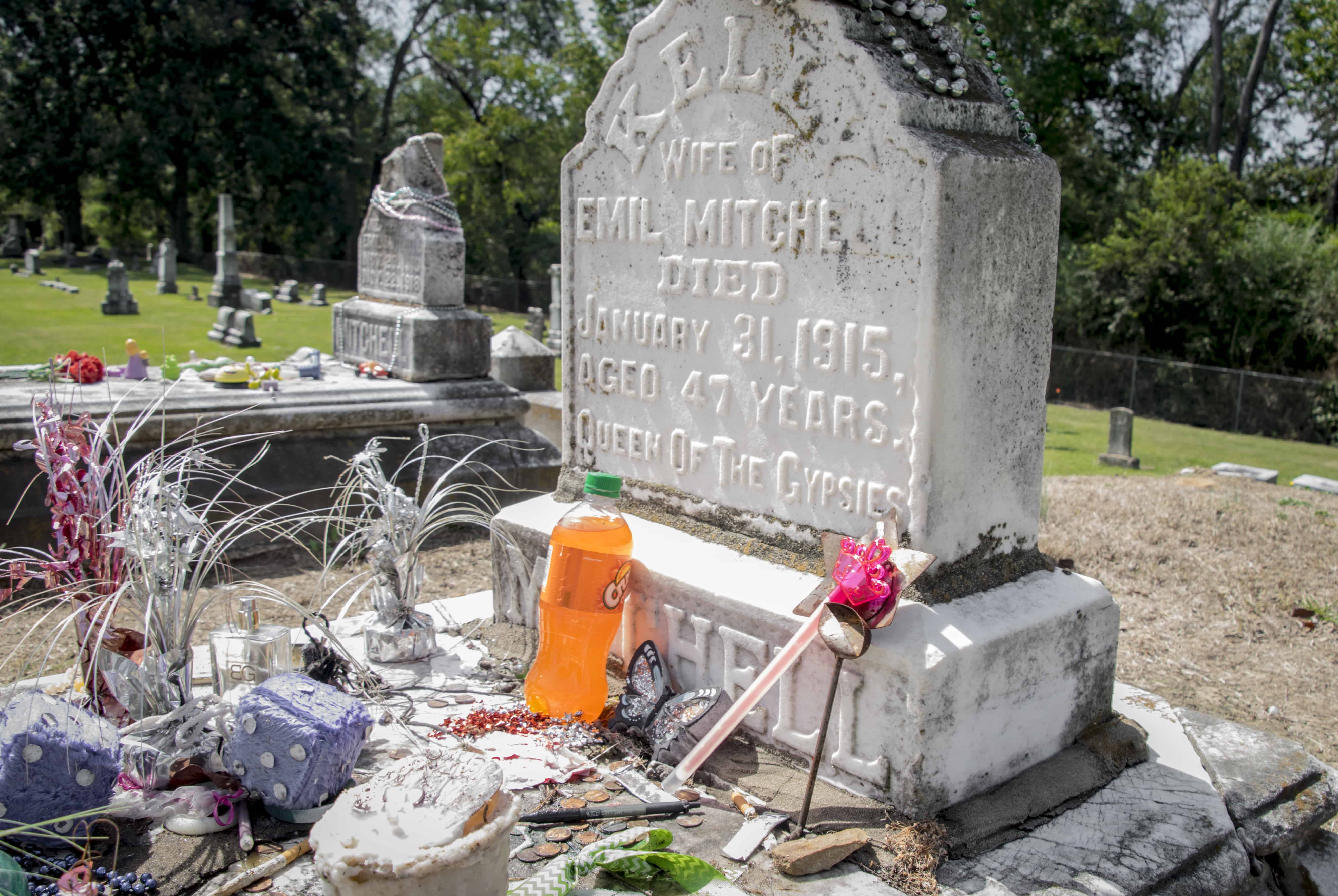 Meridian Roundup-Burial Site of Gypsy Queen Kelly Mitchell