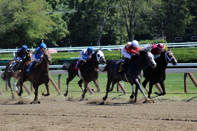 And They're Off at Saratoga Race Course
