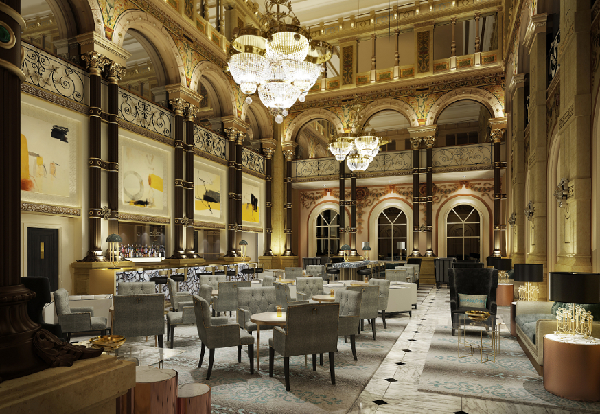 Hilton Paris Opera Lobby
