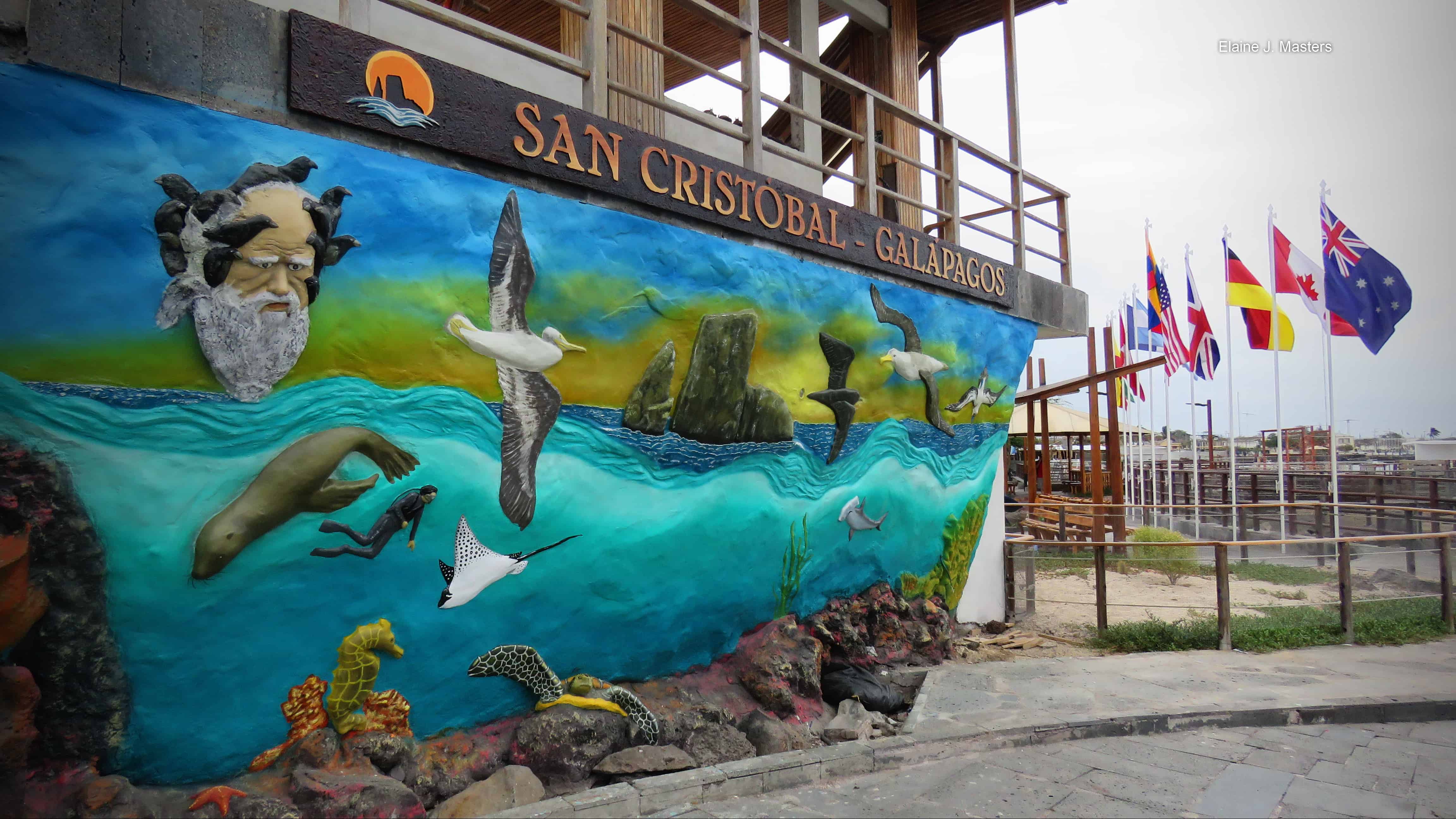 San Cristobal Mural Galapagos Islands