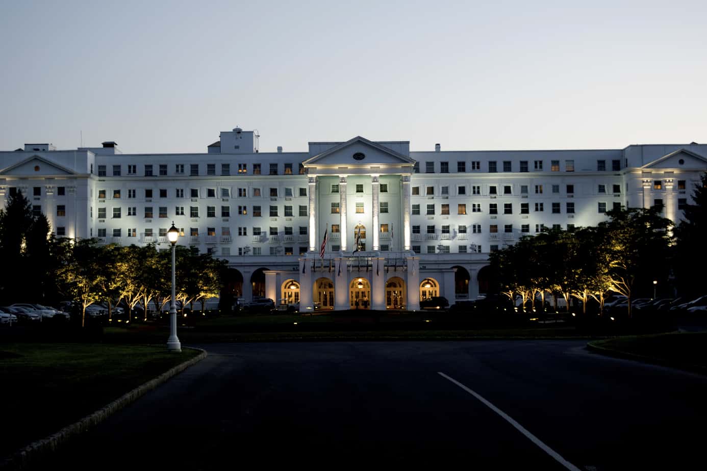 The Greenbrier at Dusk