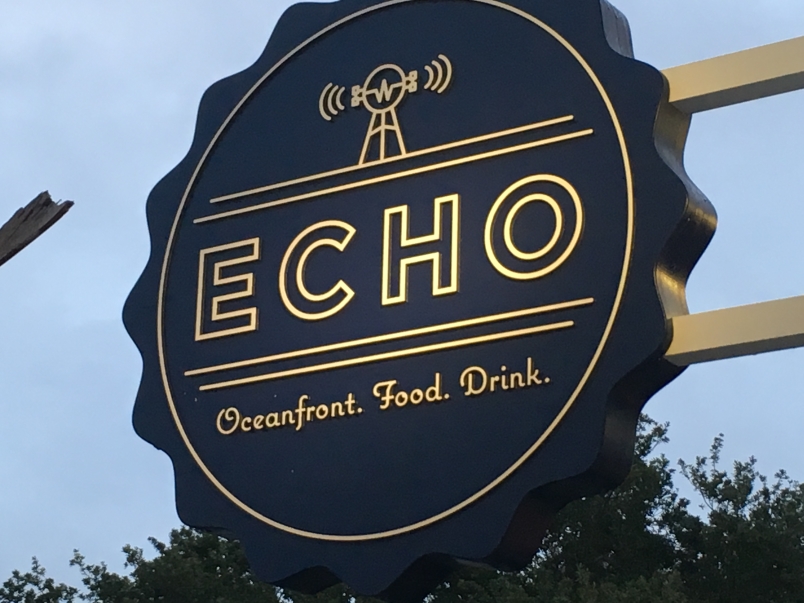 Echo Restaurant at the King and Prince Resort pays tribute to its former inhabitant, the US Navy Radar Station during World War II