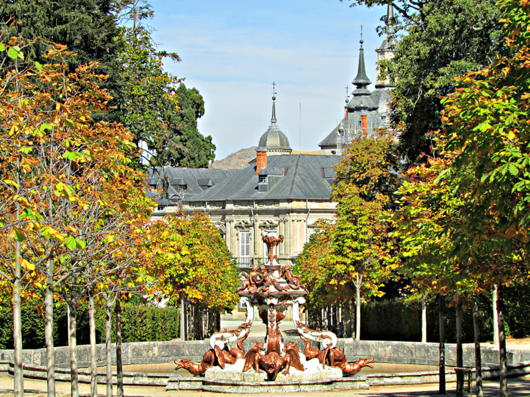 Fountain of the Dragons Royal Palace La Granja