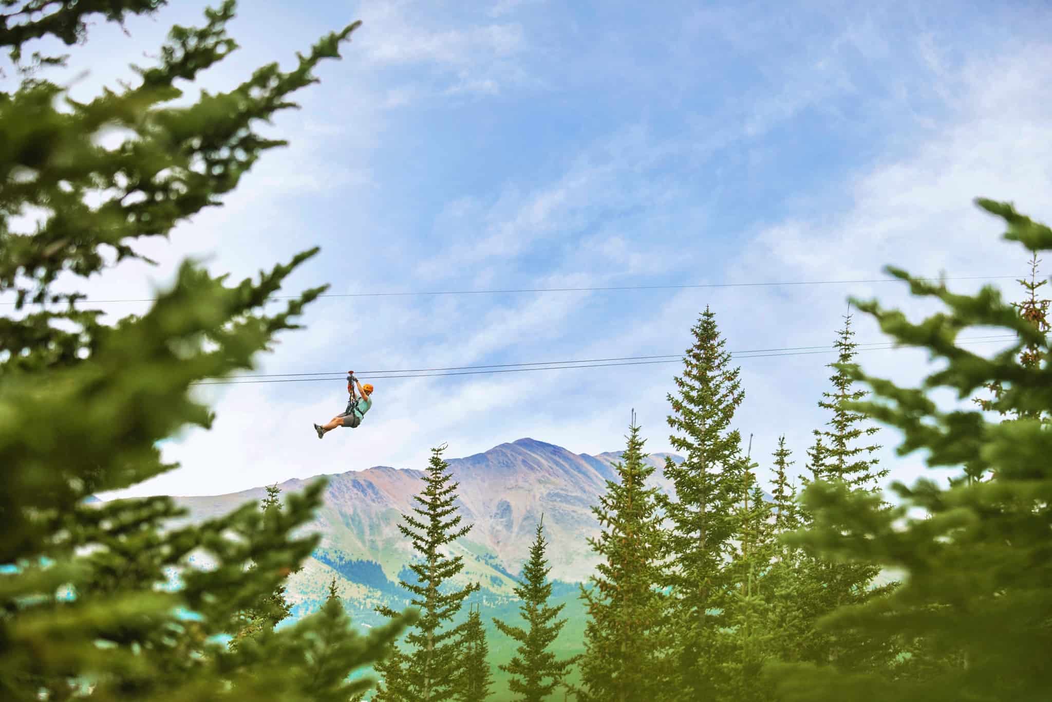 Epic Discovery Zip-Lining Breckenridge-photo by GoBreck