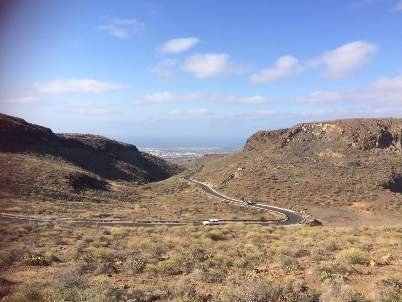 Views from Highway GC-60 Gran Canaria