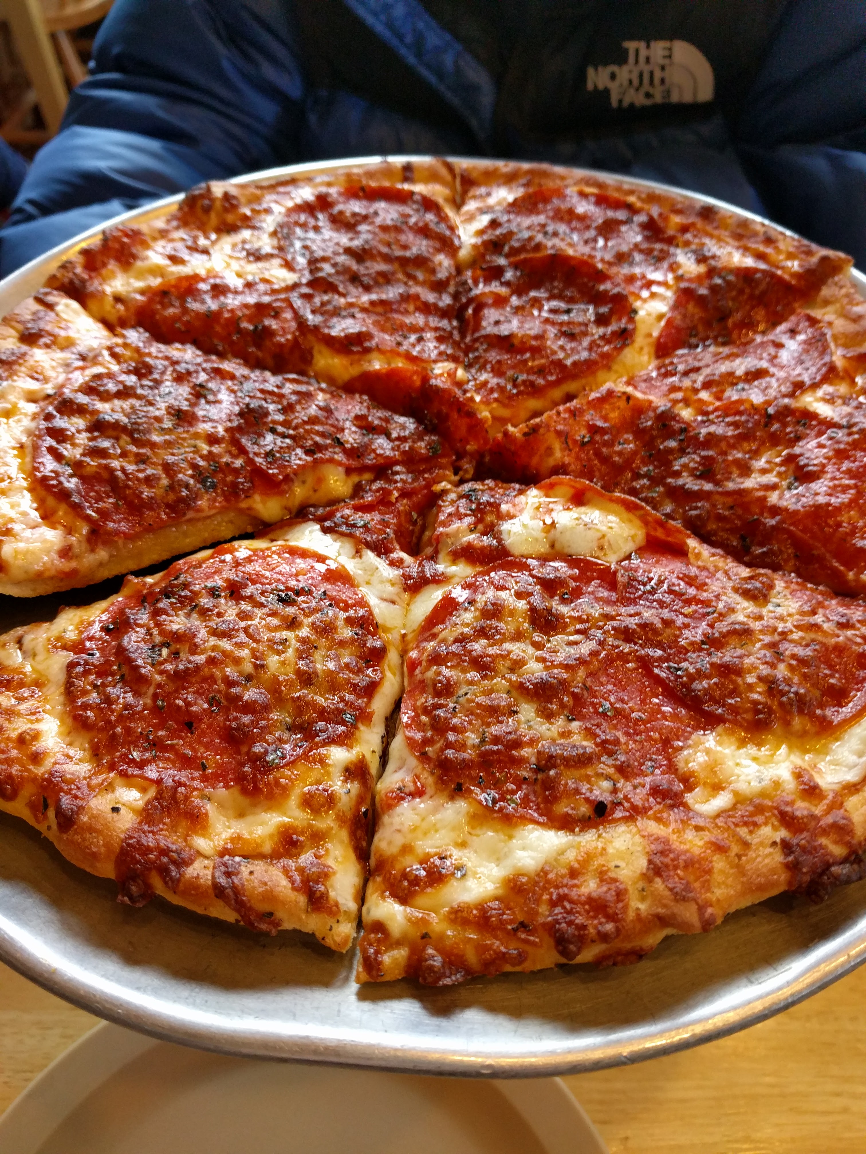 Rudloofs pepperoni pizza