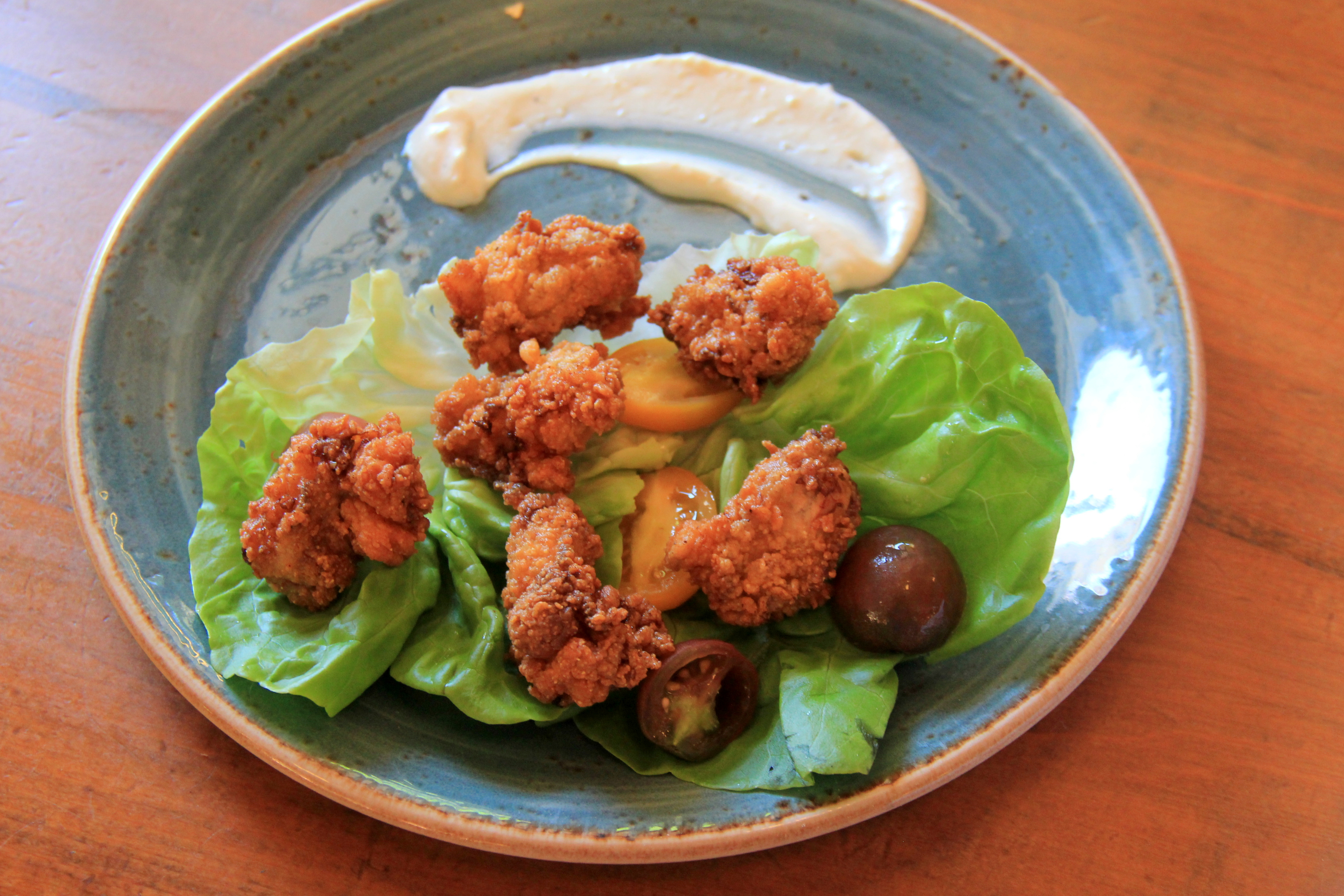 Grand Isle Restaurant-Smoked Fried Oysters 