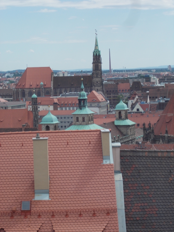 View of the City from the Imperial Castle of Nuremberg