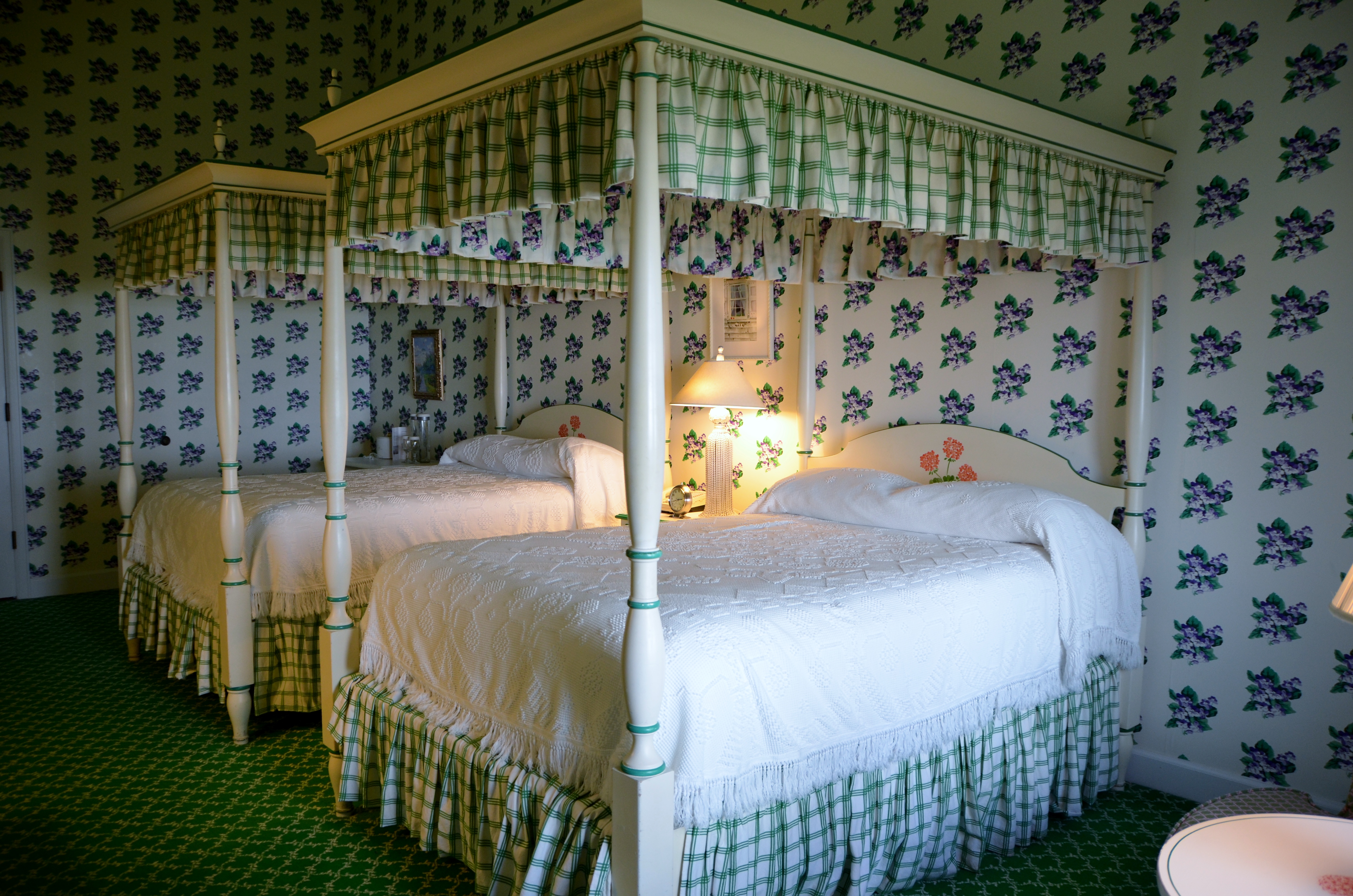 A guest Room at The Grand Hotel on Mackinac Island