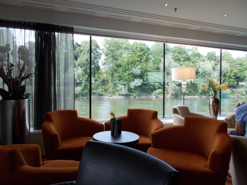 Panorama Lounge is a Relaxing Spot to Sit and Watch the River Artistry II