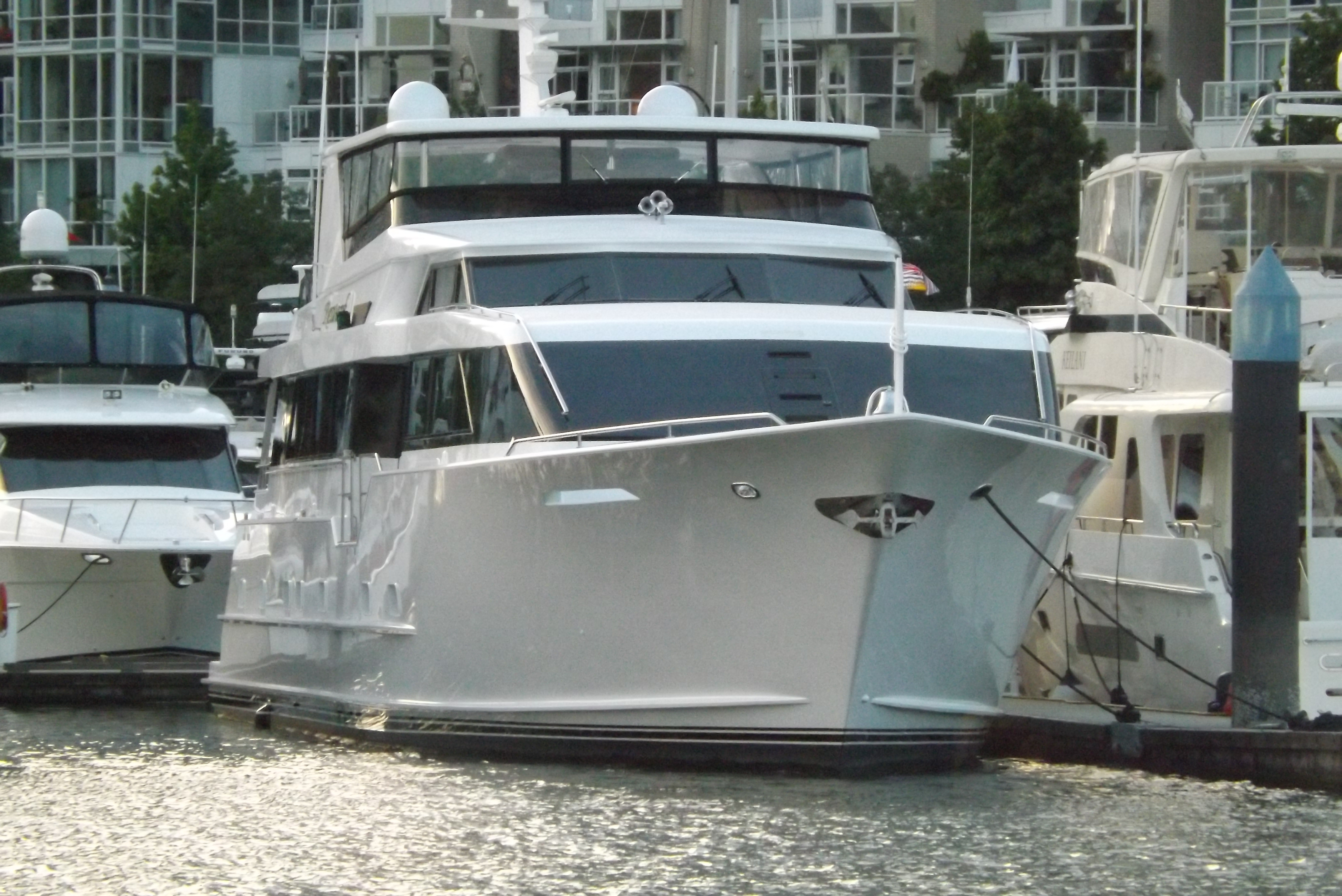 Million Dollar Yachts in False Creek