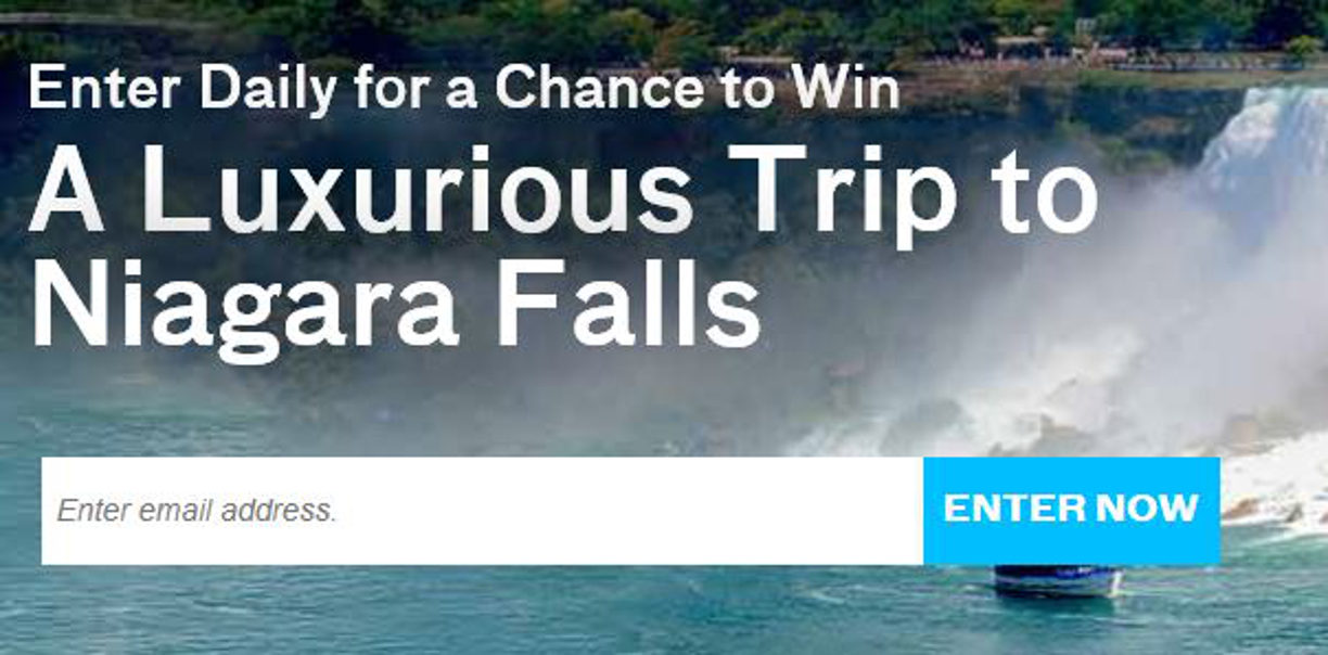 Travel Channel Sweepstakes Niagara Falls