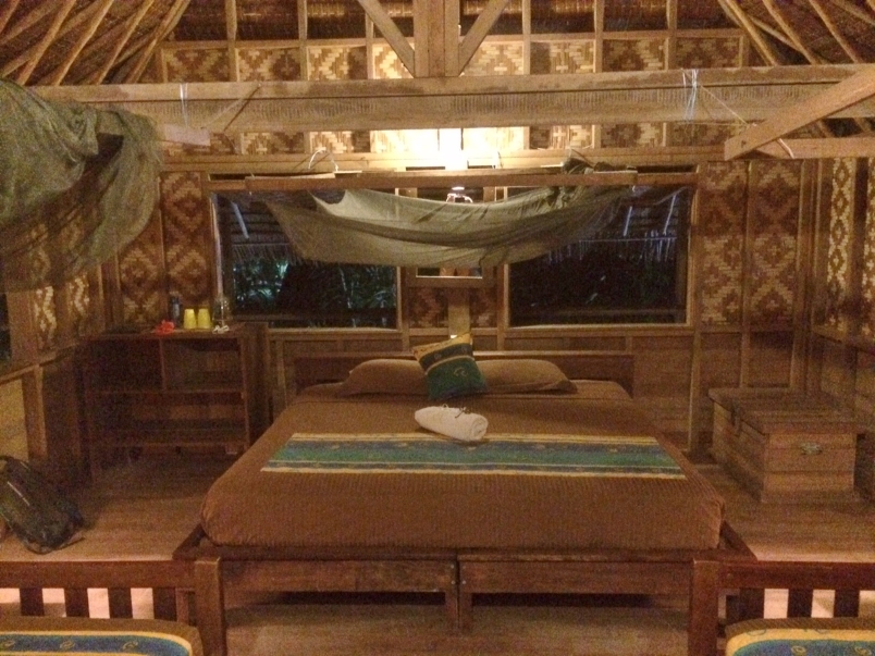 My Bed Inside the Cottage at Nusa Island Retreat