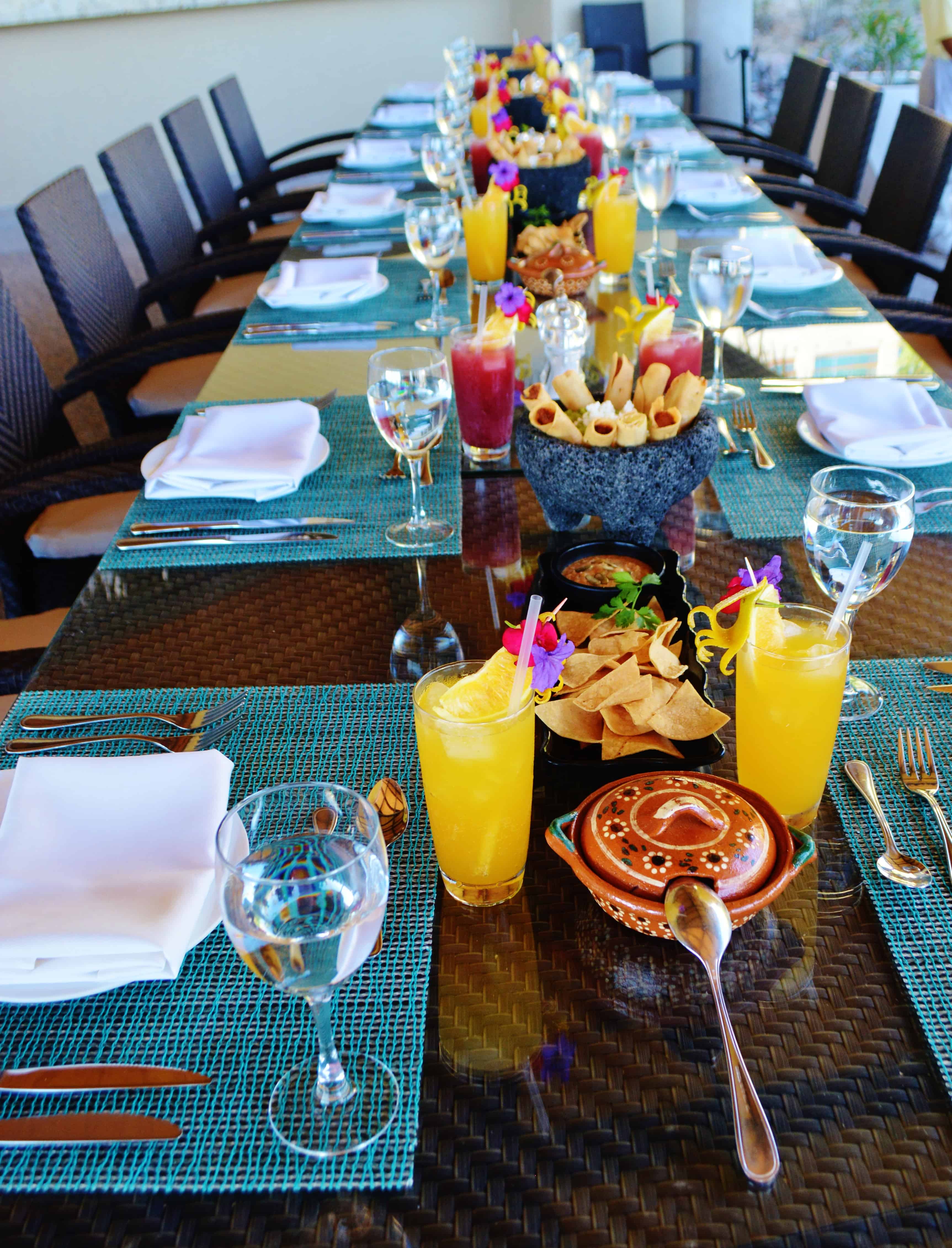 Magnificent Table Settings at Ola Mulata