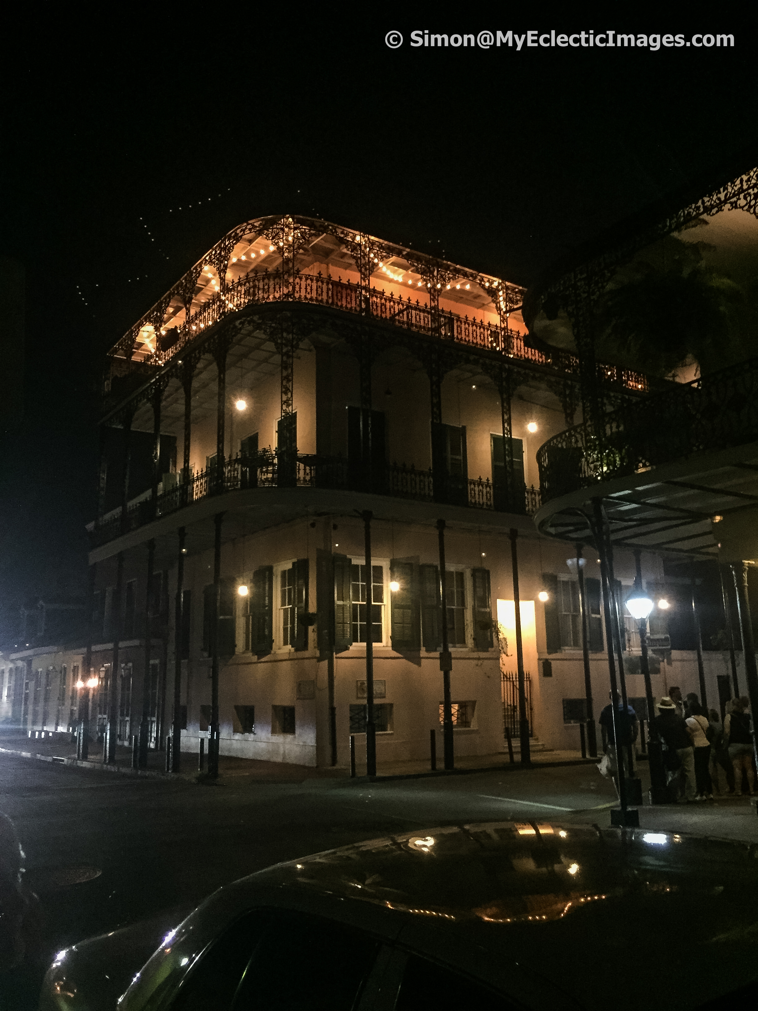 The LaLaurie Mansion in Haunted New Orleans