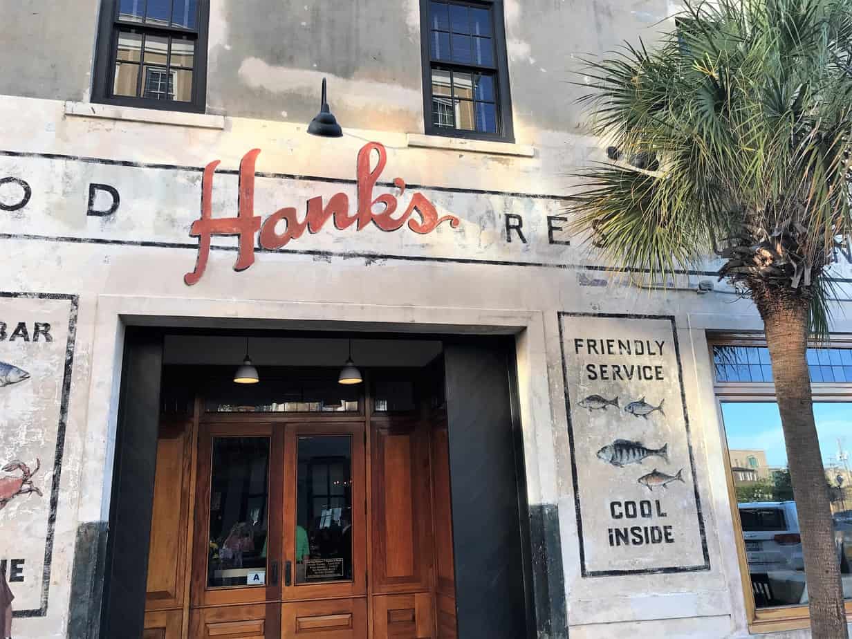 Visiting Charleston South Carolina - Hank's Seafood Restaurant
