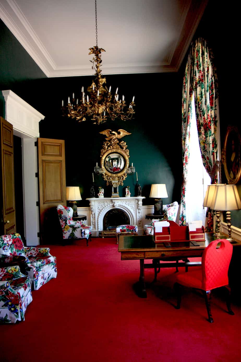 Victorian Writing Room The Greenbrier
