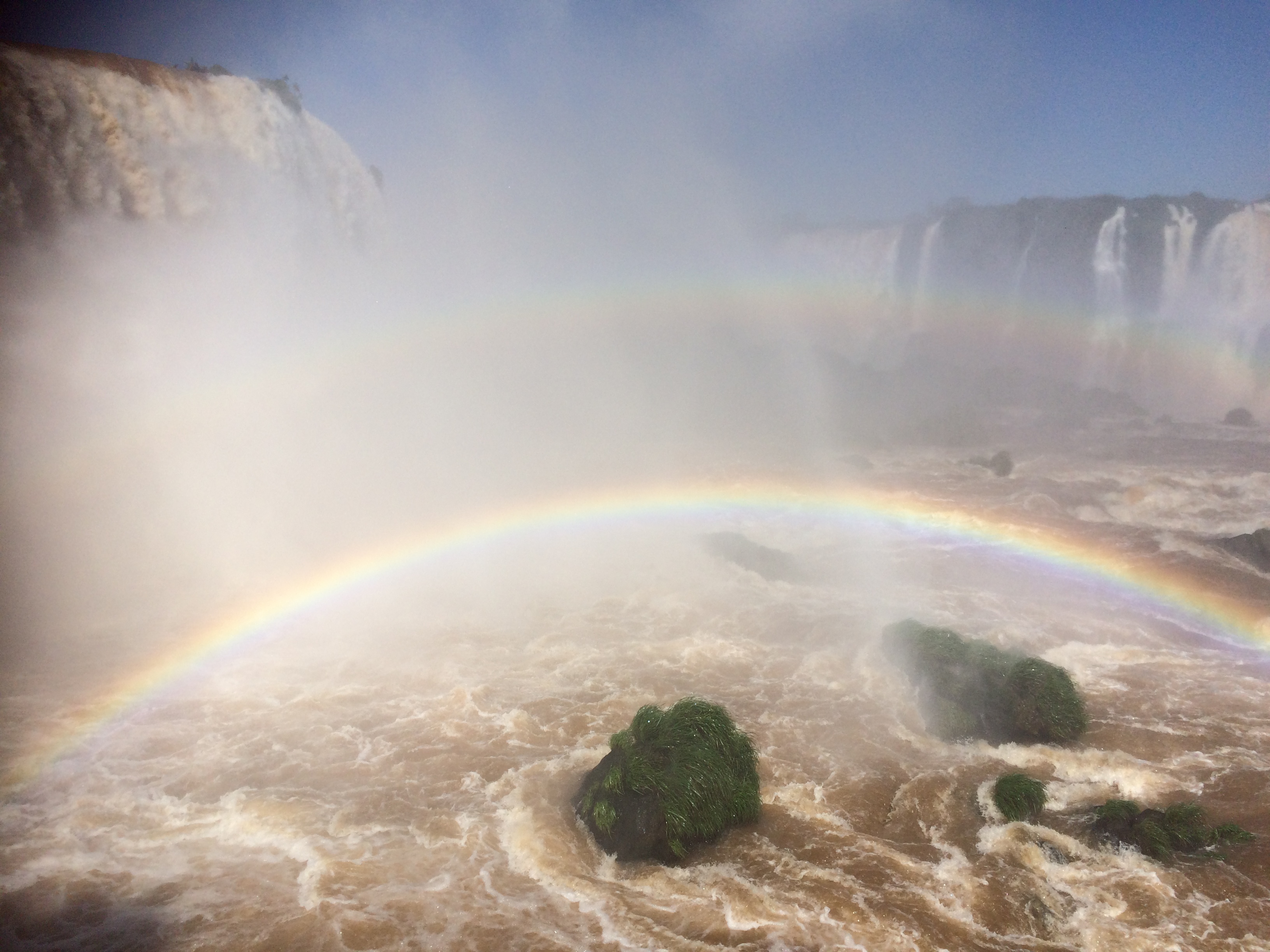 Double Rainbow Iguazu Falls