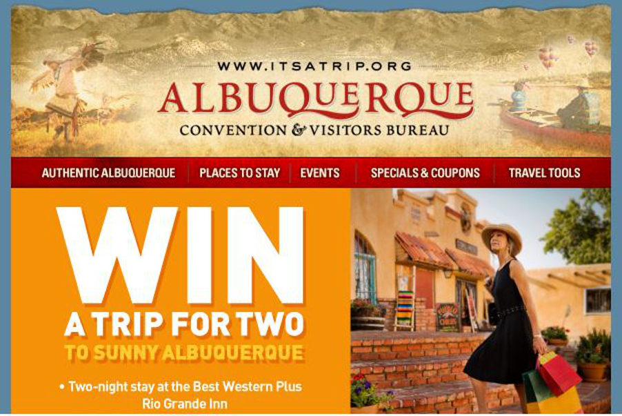 Albuquerque Weekend Travel Sweepstakes