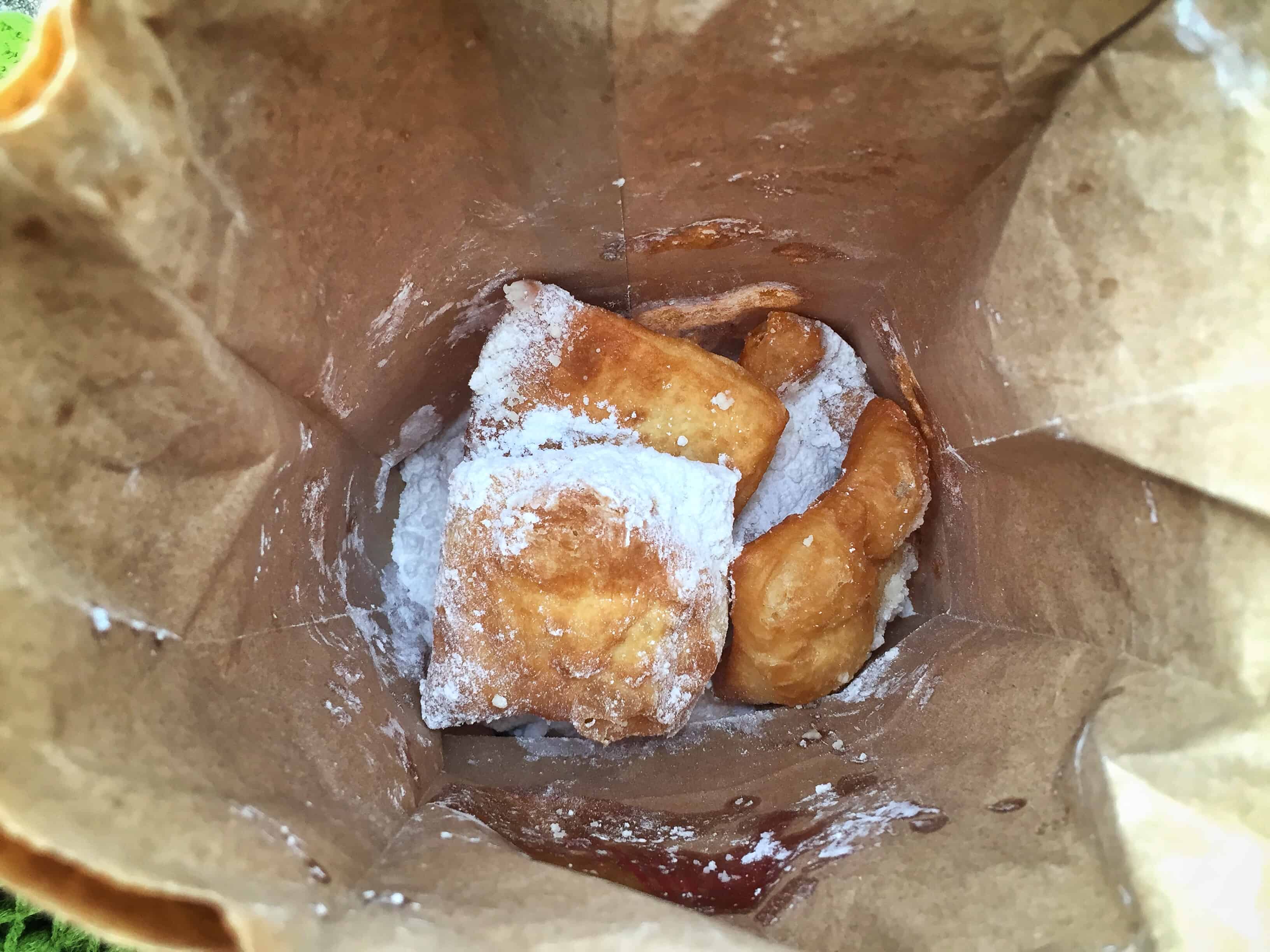 Beignets from Morning Call Coffee House New Orleans