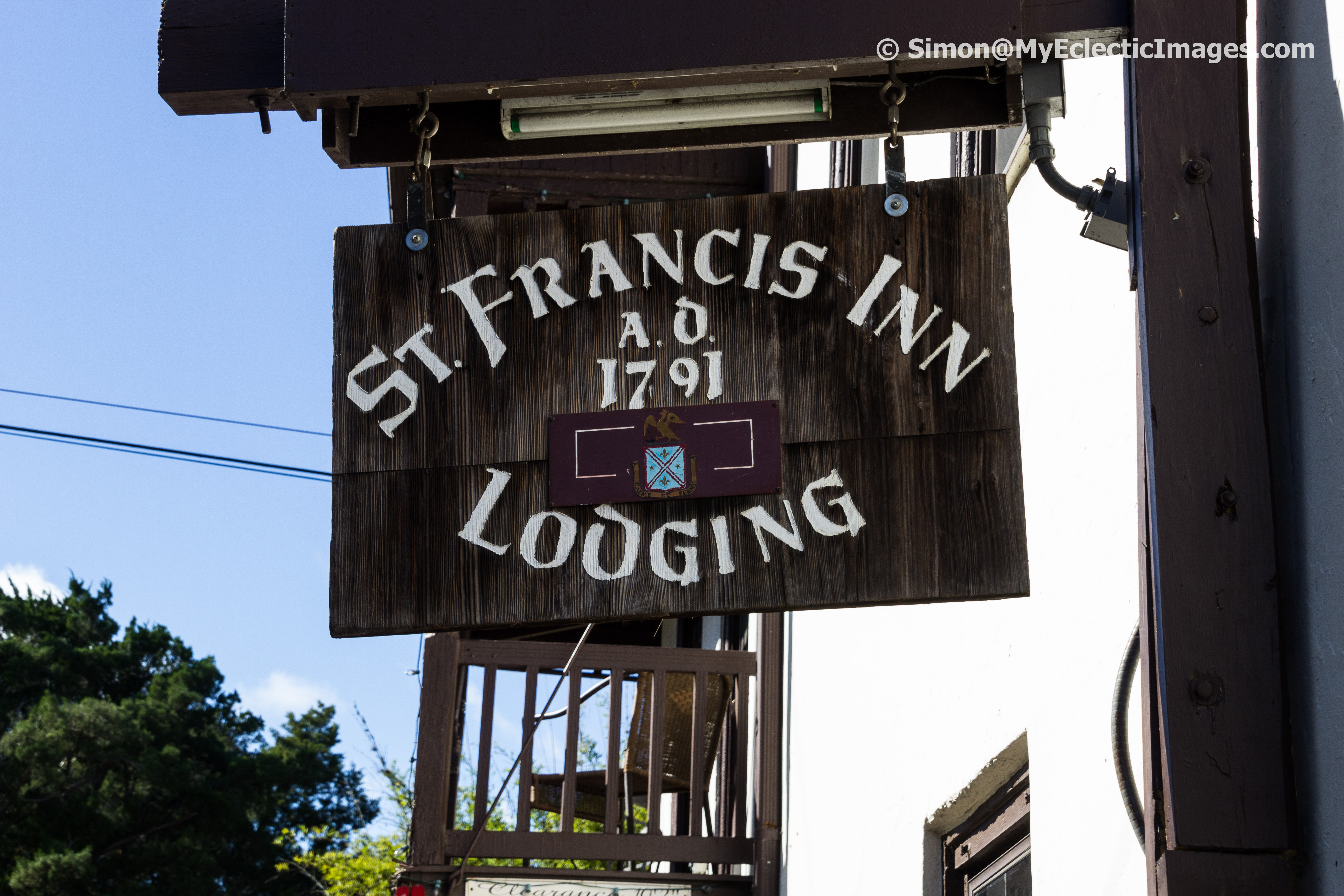 Sign Board for the St. Francis Inn