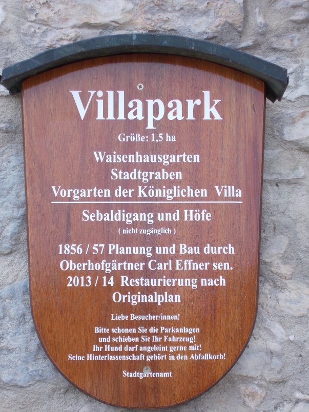 Entrance to Villapark Regensburg