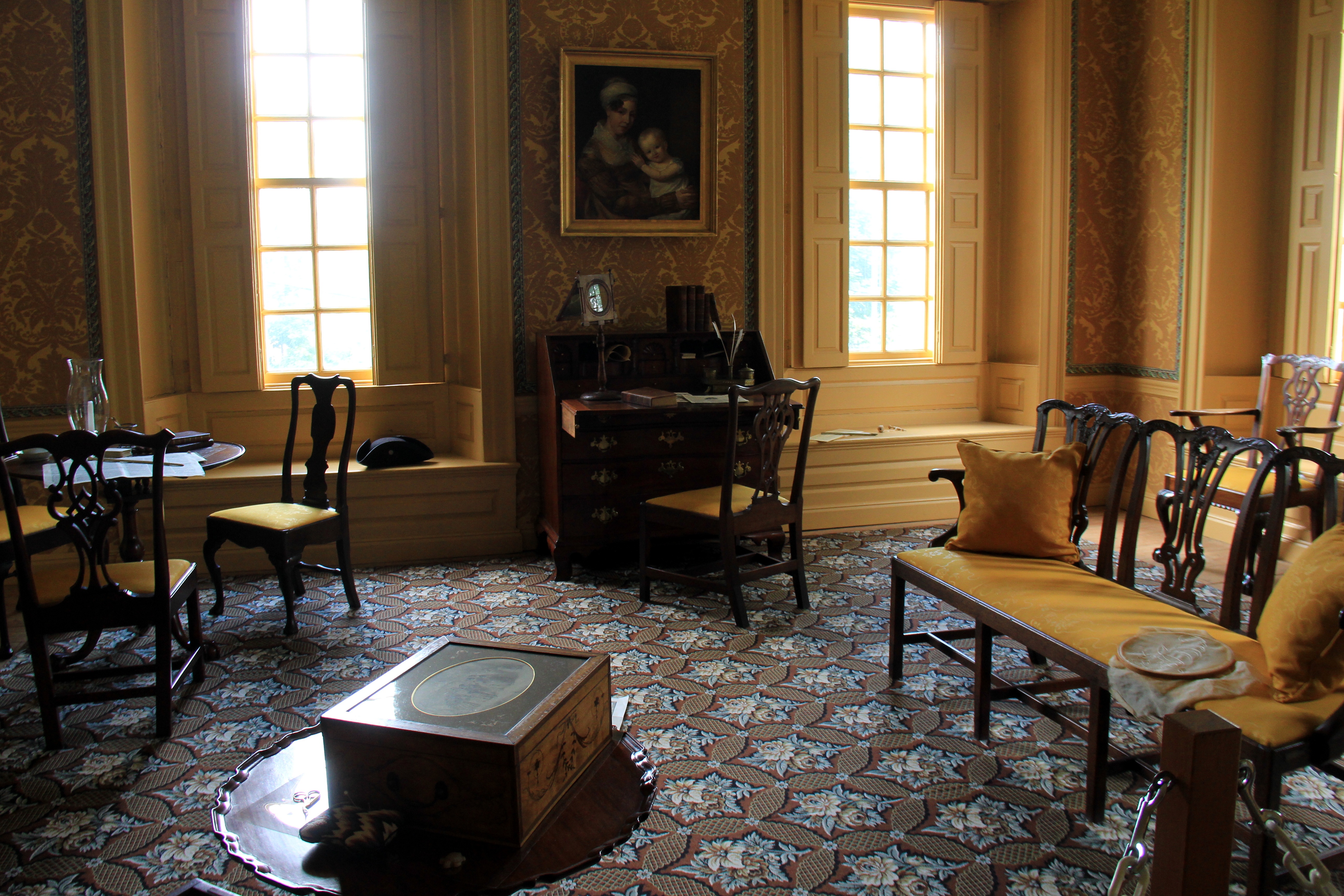 Schuyler Mansion - Gold Sitting Room