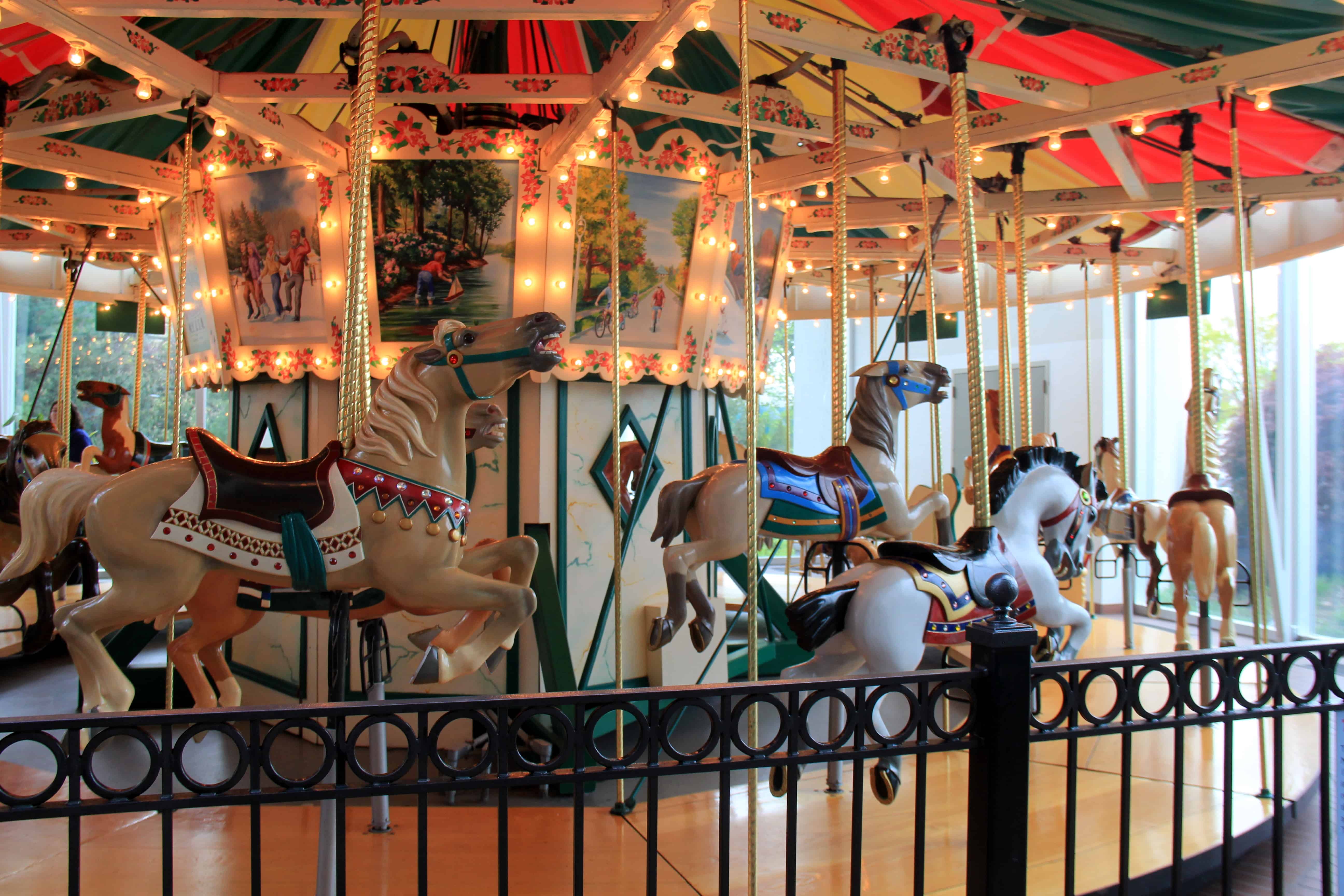 Restored 1918 Carousel Strong Museum