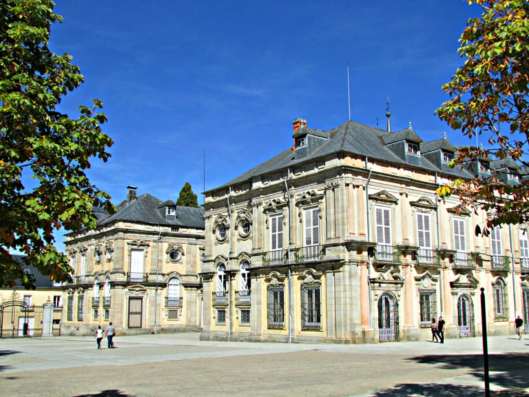 The Horseshoe Courtyard Royal Palace of La Granja
