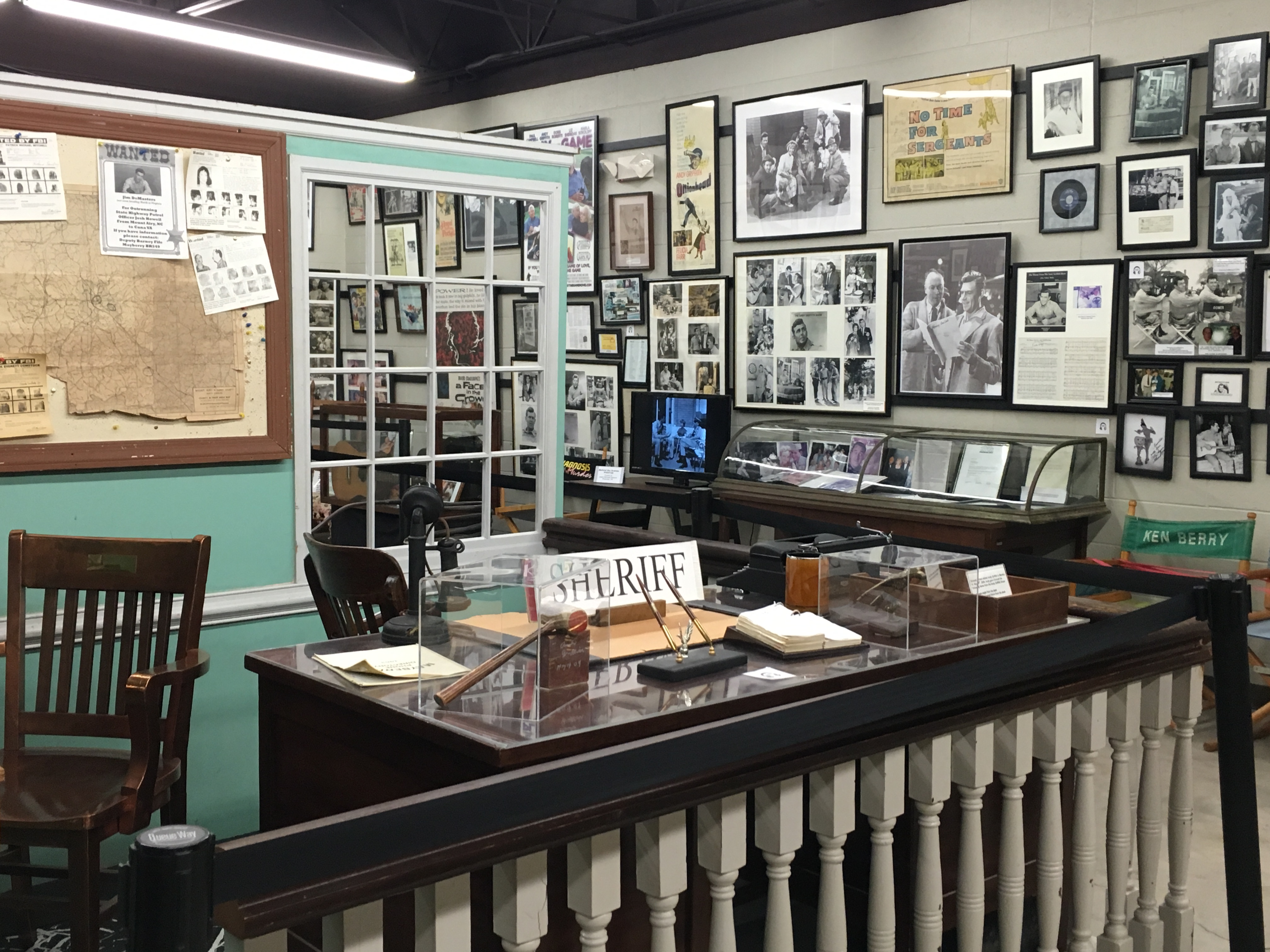 Sheriff Andy's Desk from the Andy Griffith Show - Andy Griffith Museum