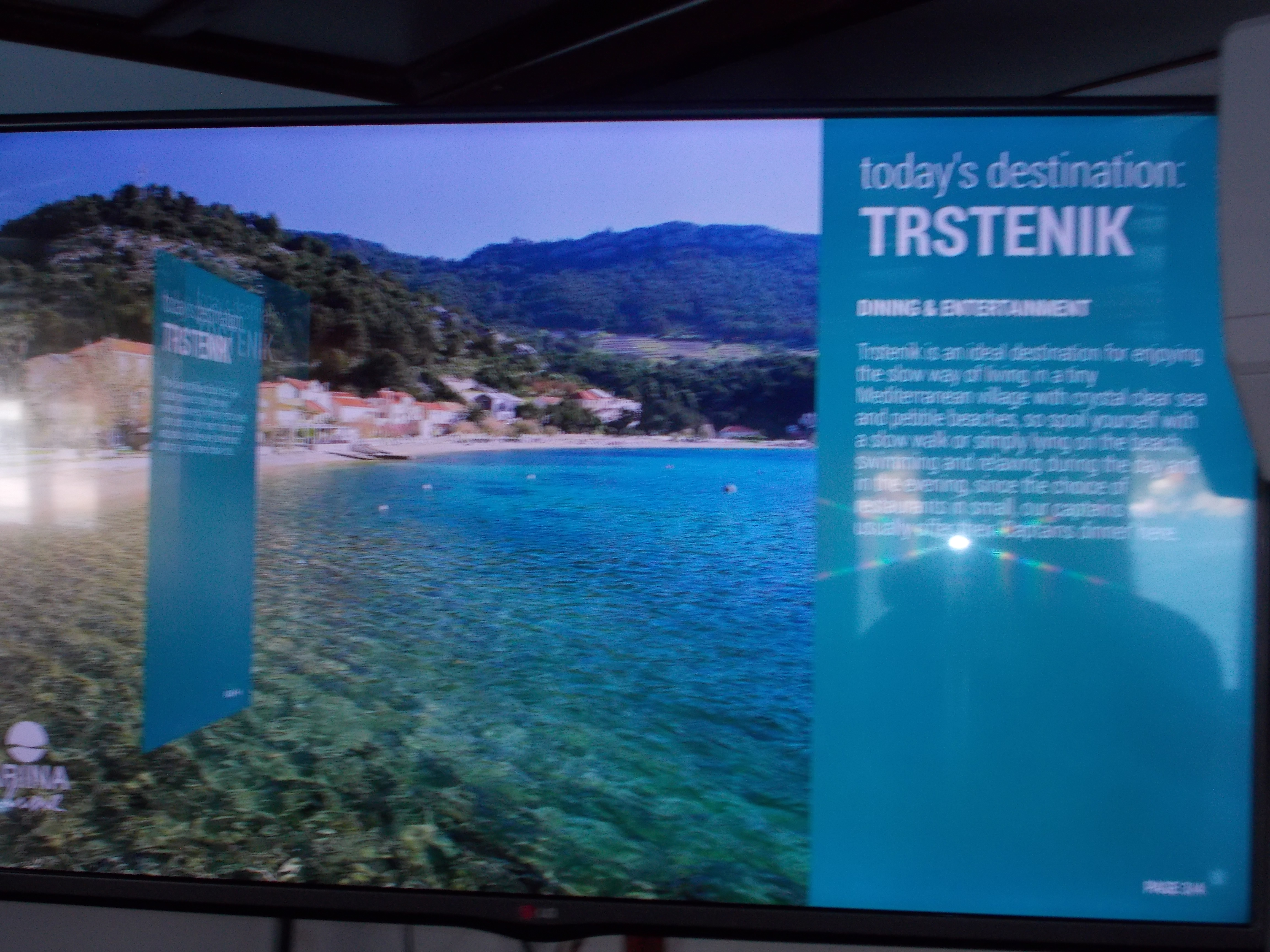 Slide Show with Information about our Next Stop - Katarina Line