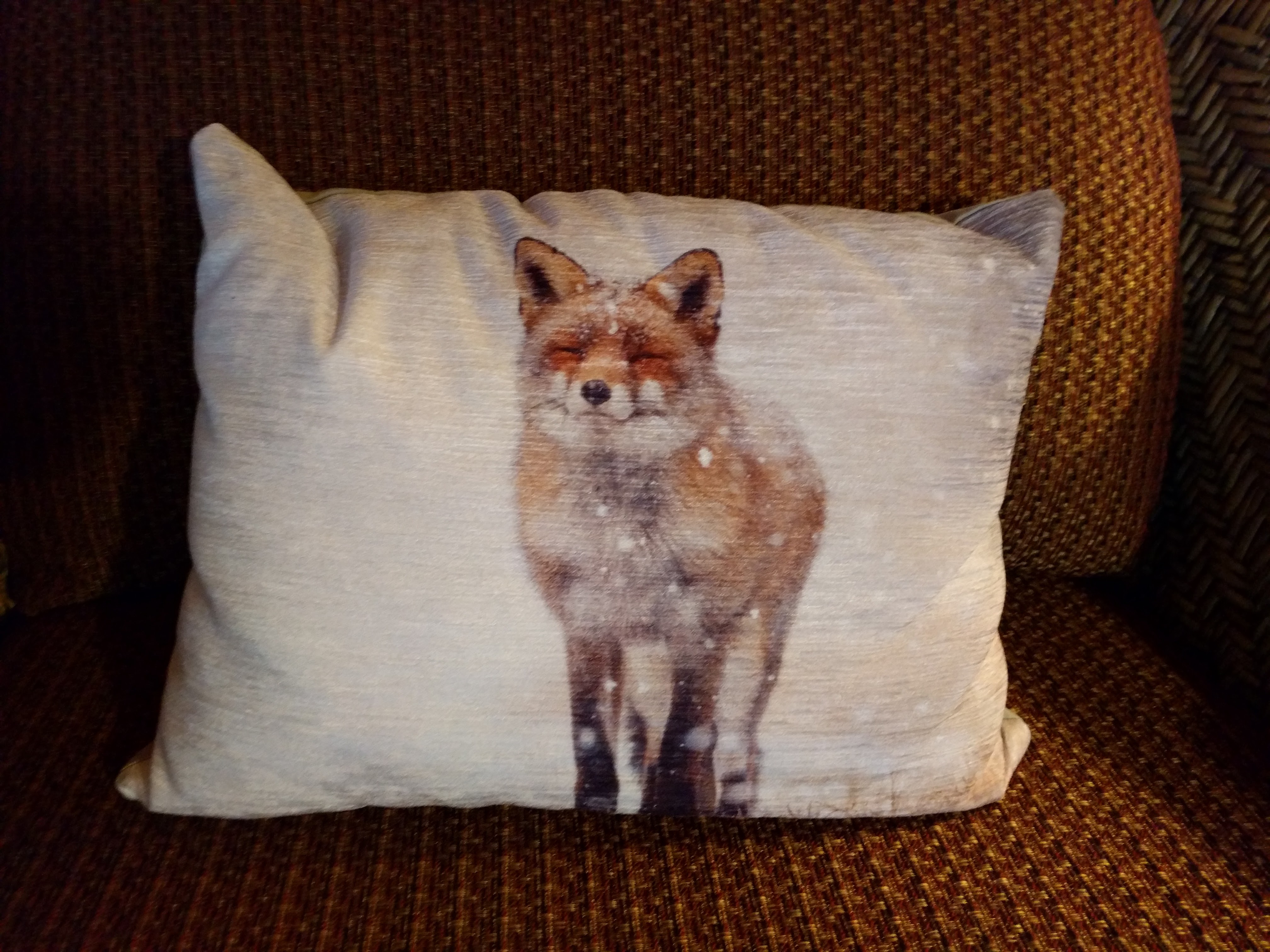 grand river lodge fox pillow