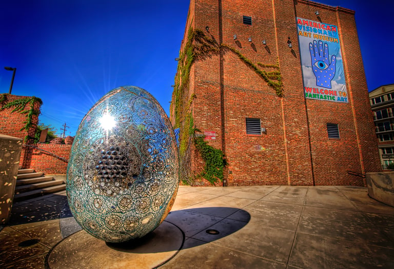 Egg Barn--Artist not given, Permanent Collection, photo by Jack Hoffberger. Photo Courtesy of the American Visionary Art Museum