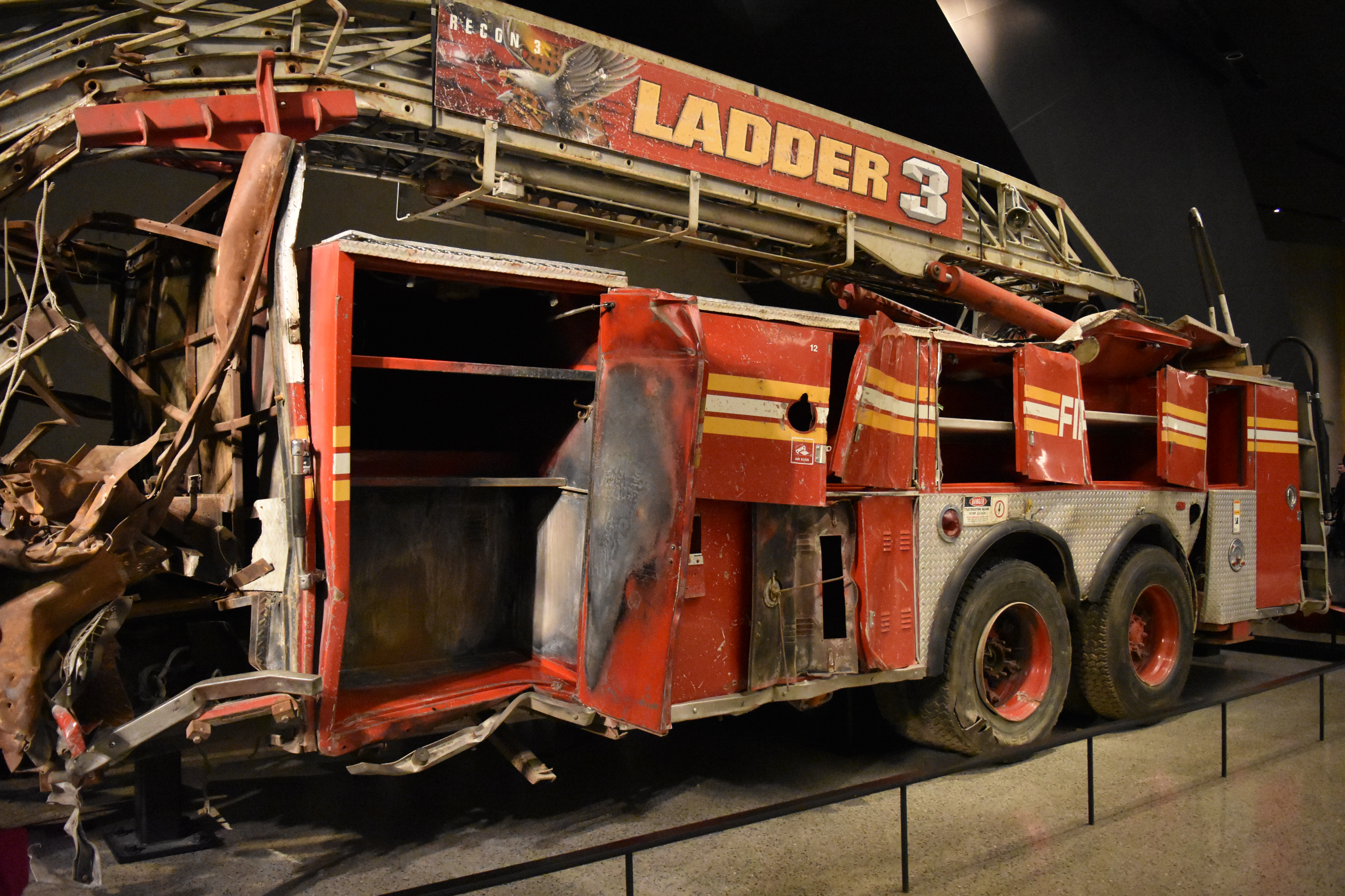 Fire Truck From Ladder 3 from 9/11