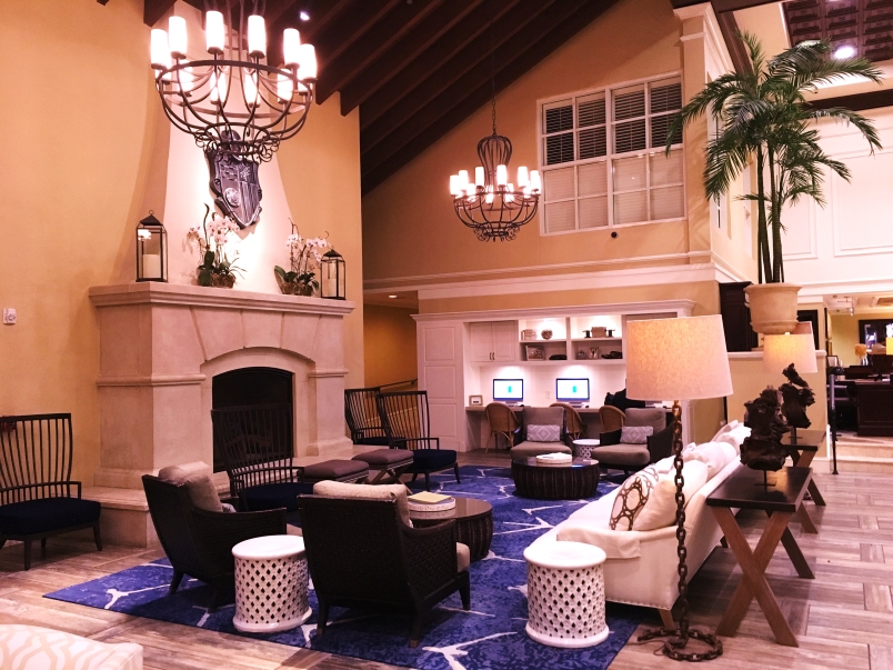 The Lobby of the King and Prince Resort