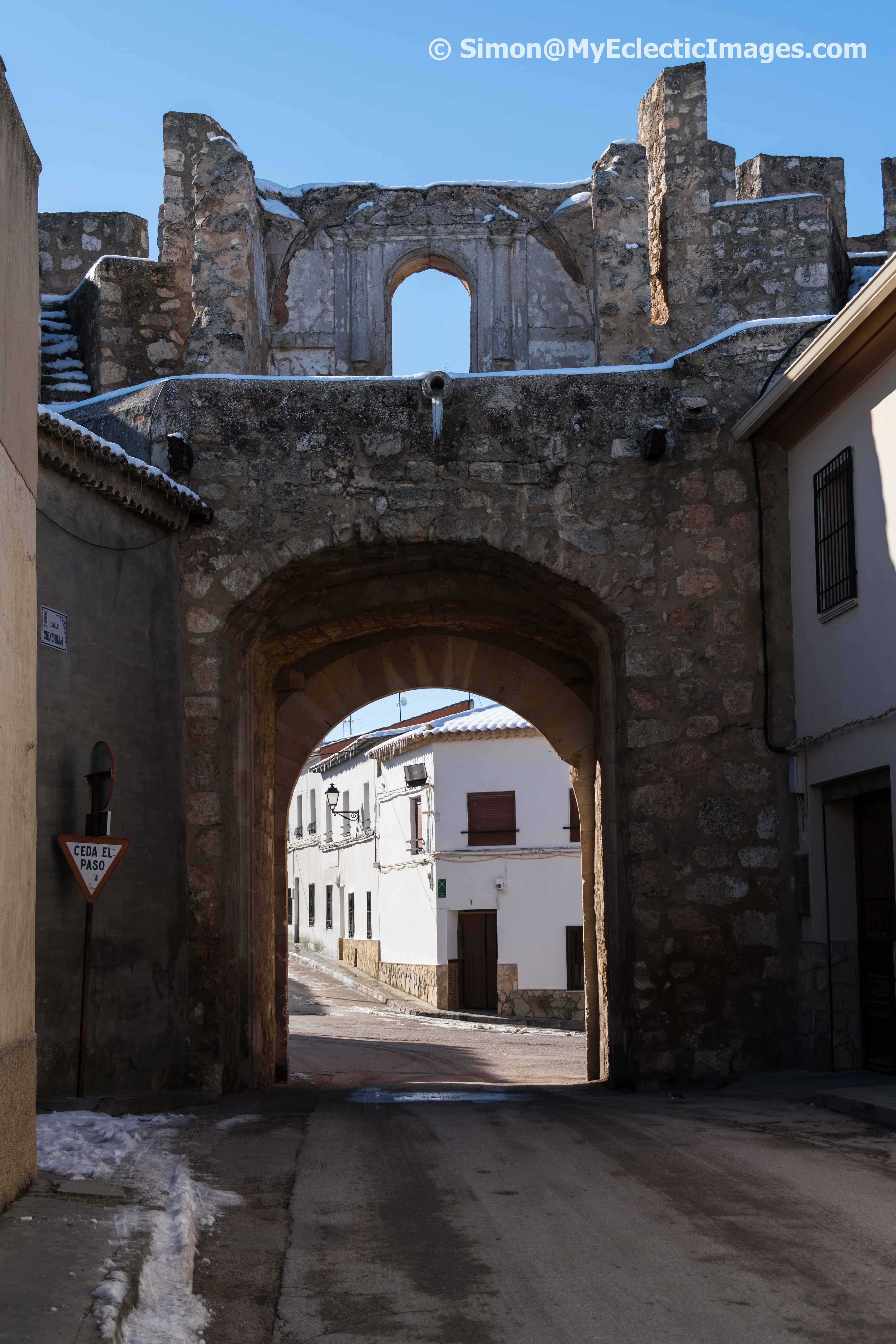 City Gate in the Village of Belmonte VaughanTown Spain