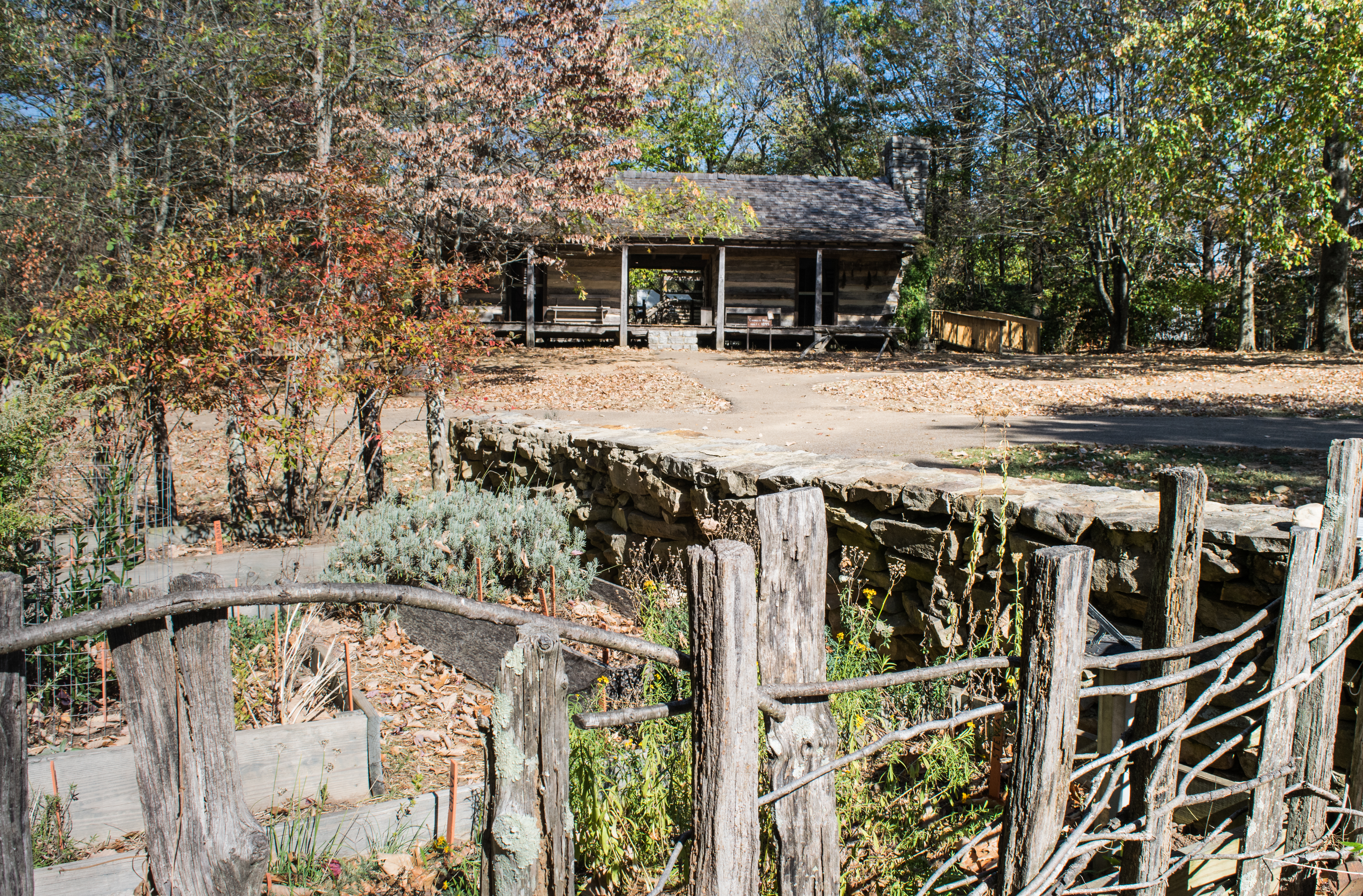 Farm life and a “shotgun” style cabin Burritt Museum