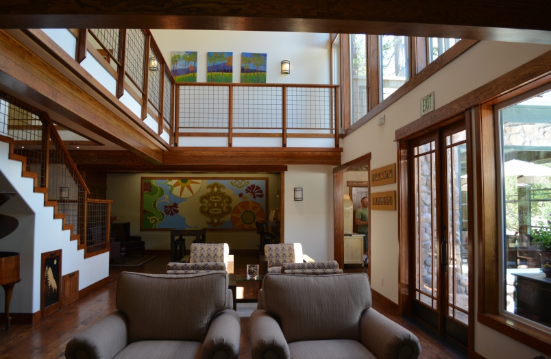 Interior of Grand Idyllwild Lodge
