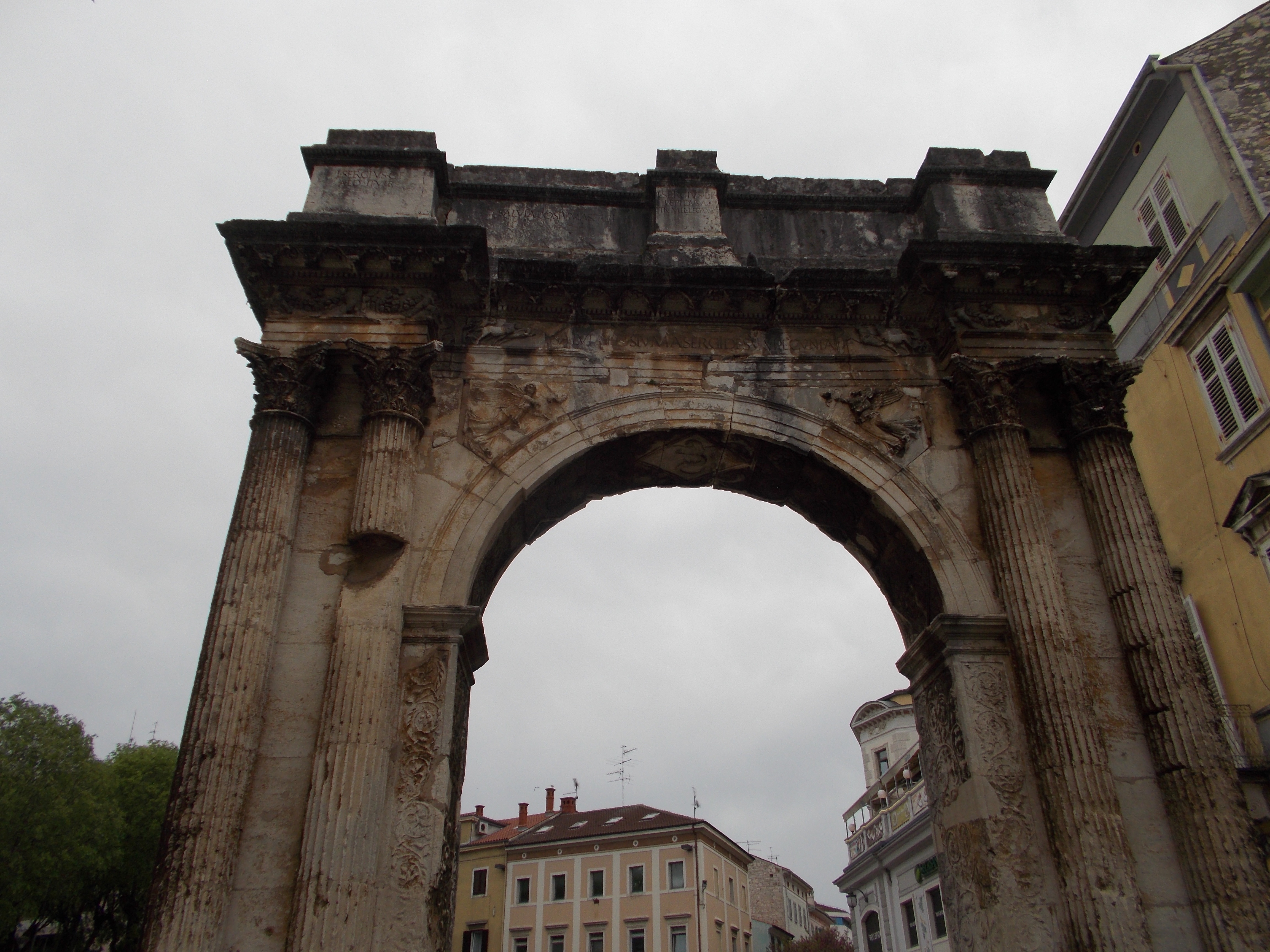 City Gate in Pula Croatia