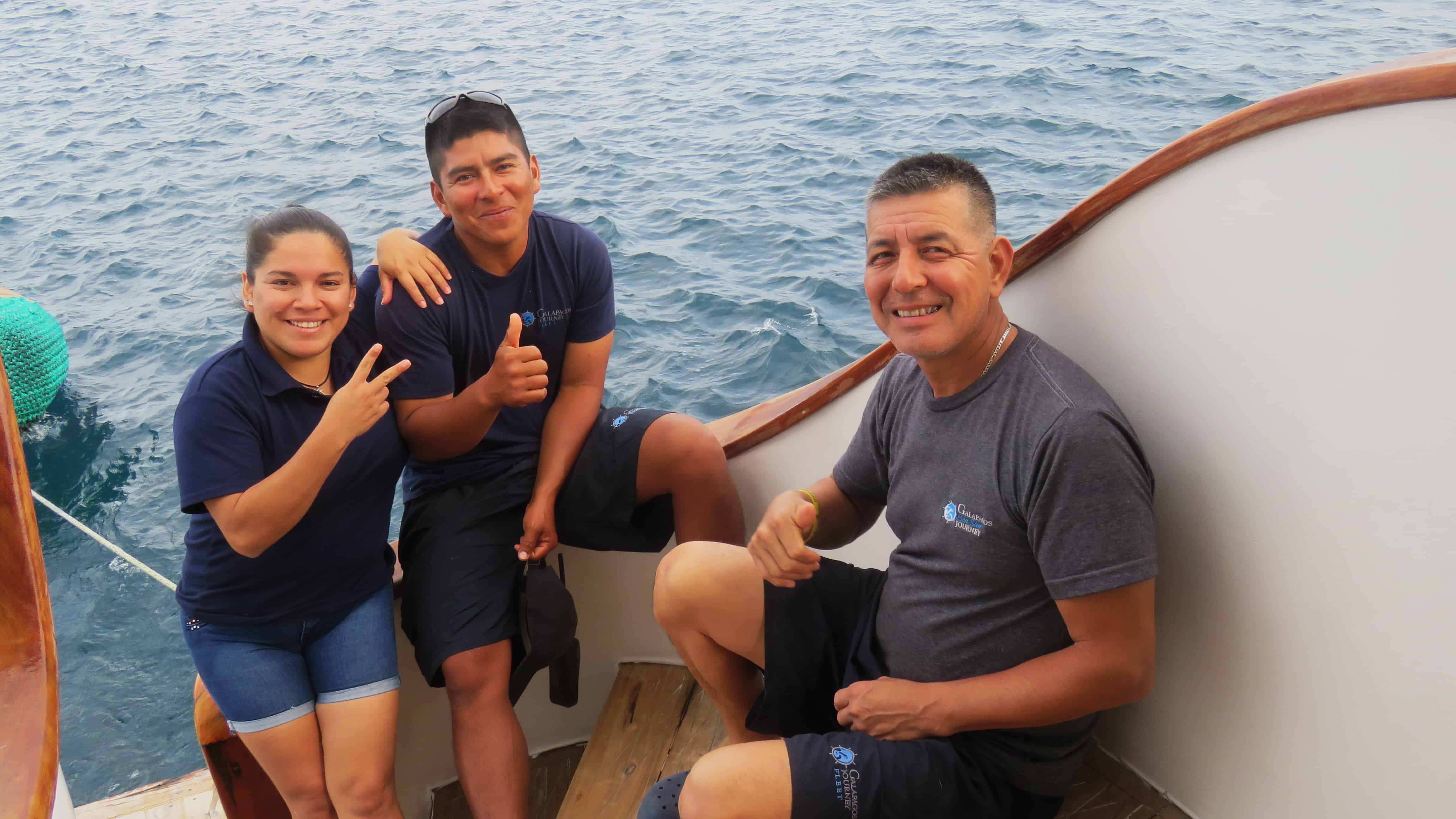 Latin Trails Crew Break Galapagos Islands