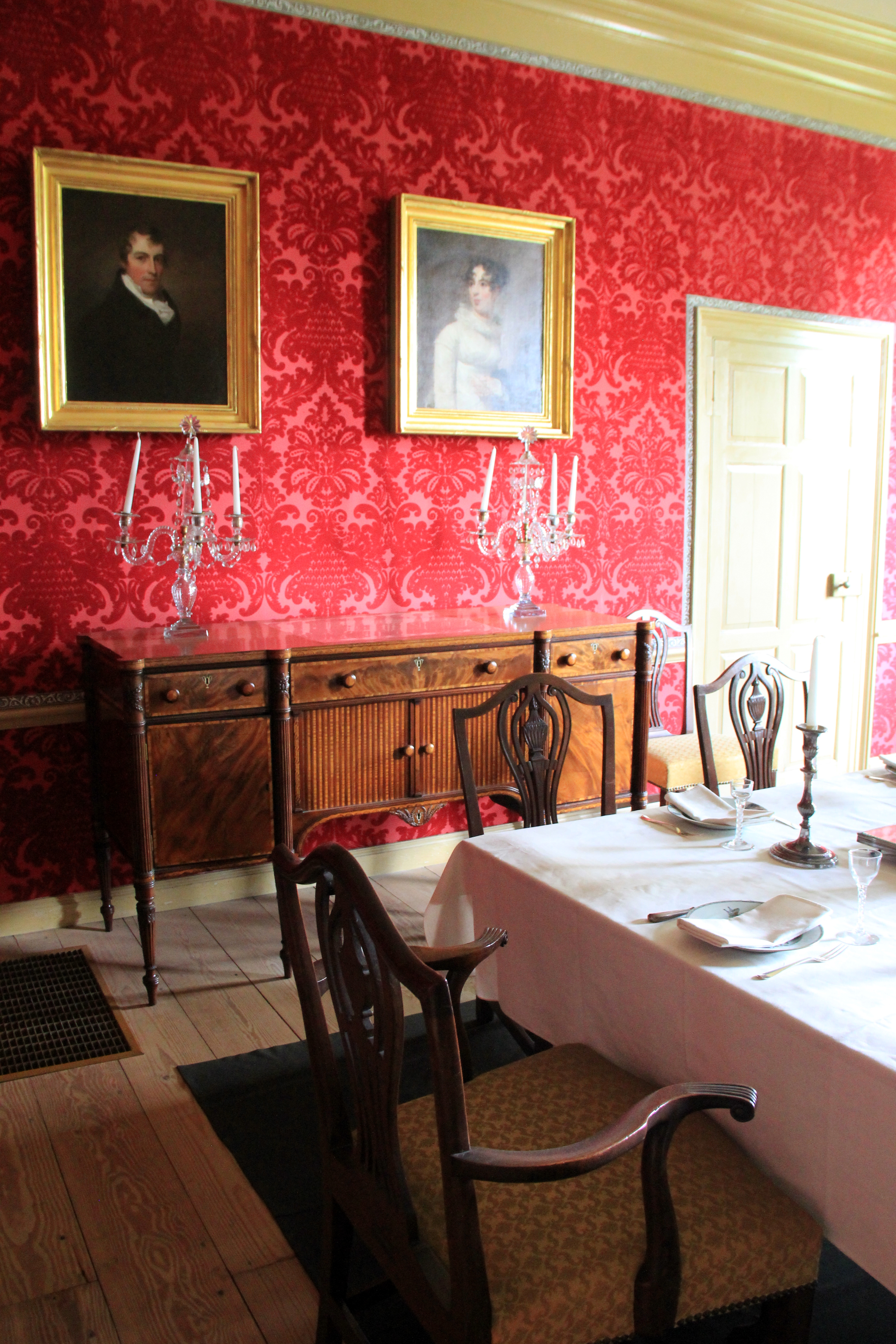 Schuyler Mansion - dining room