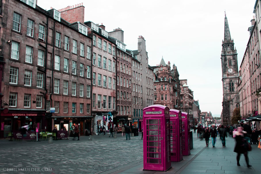 High Street at the Top of the Royal Mile