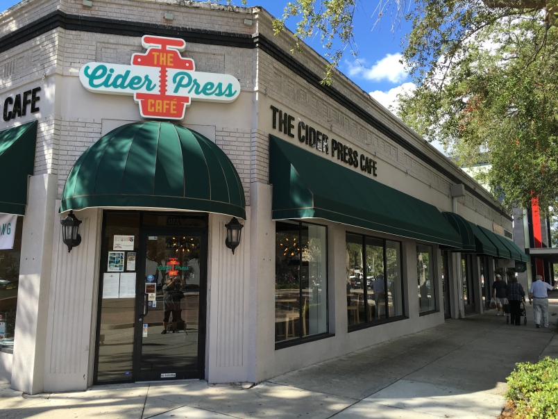 The Cider Press Café , 601 Central Avenue, St. Petersburg, Fl