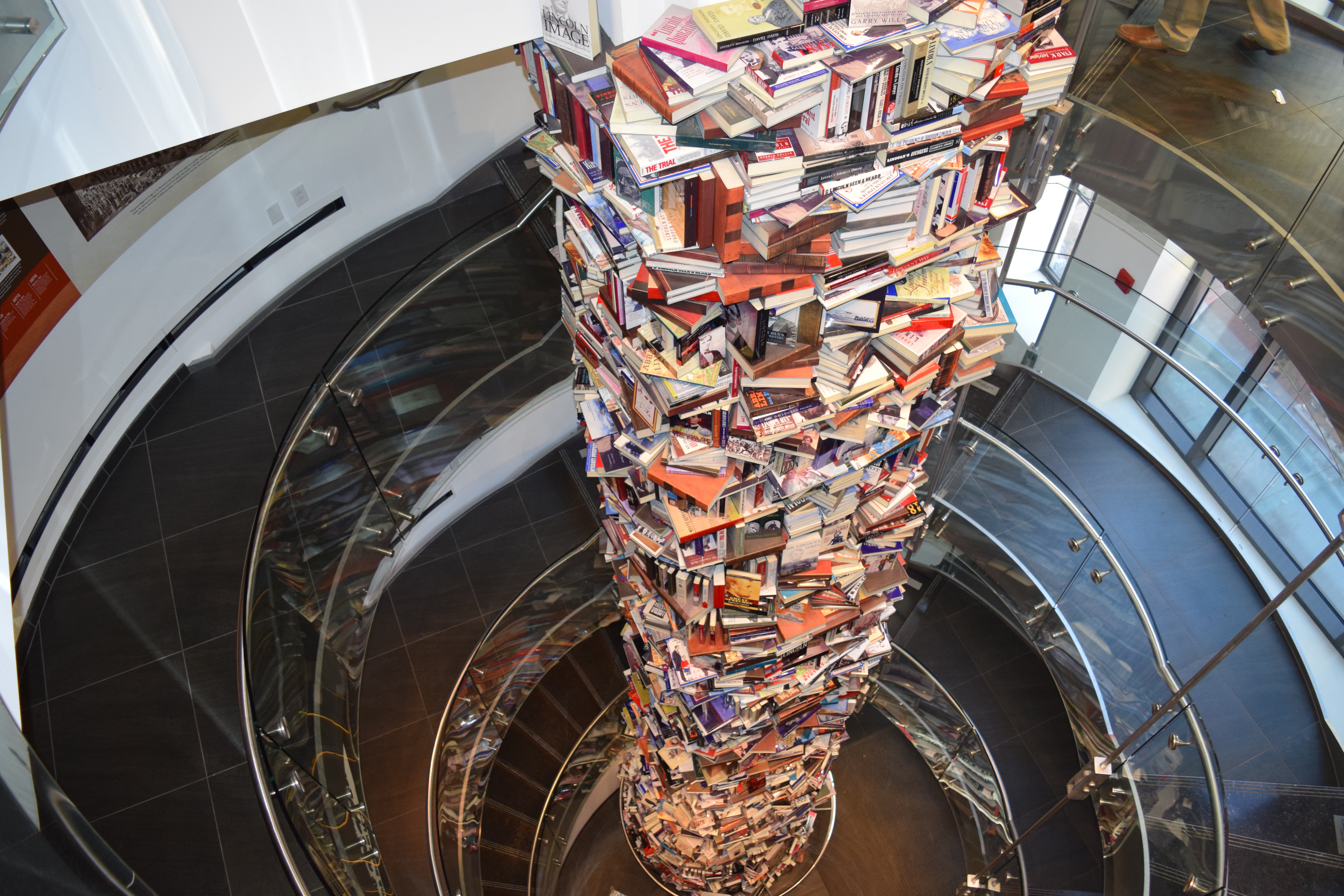 Tower of Books about Abraham Lincoln