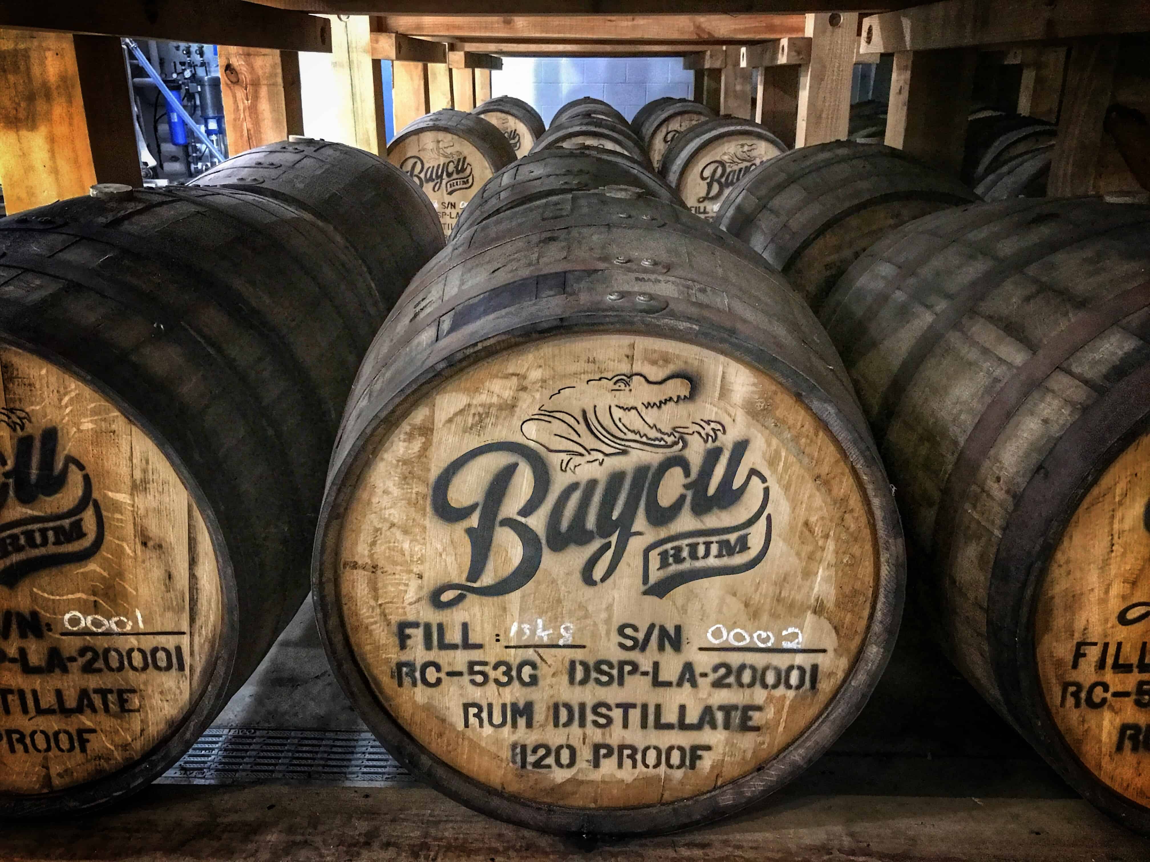 Bayou Rum Barrels