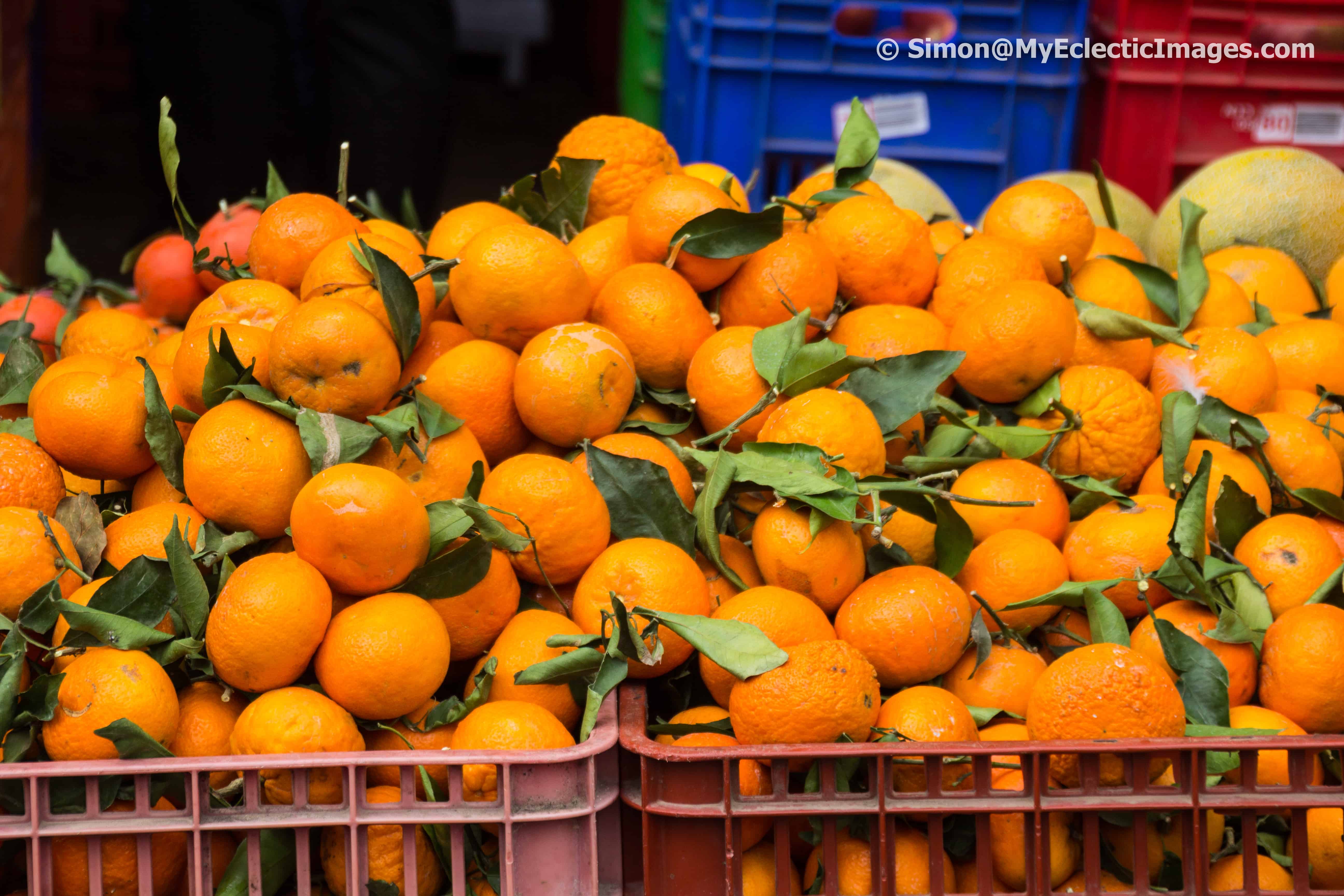 Clementines in the Nazareth Market