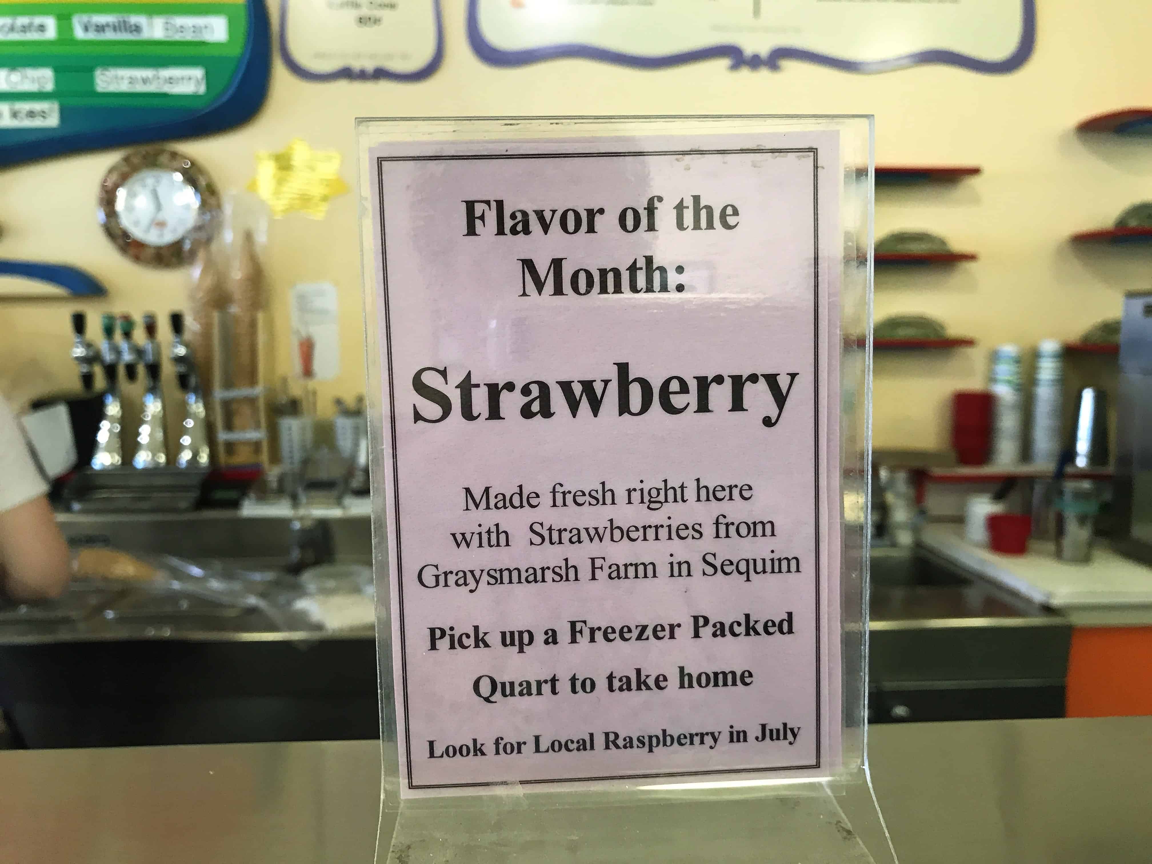 Elevated Ice Cream flavor of the month