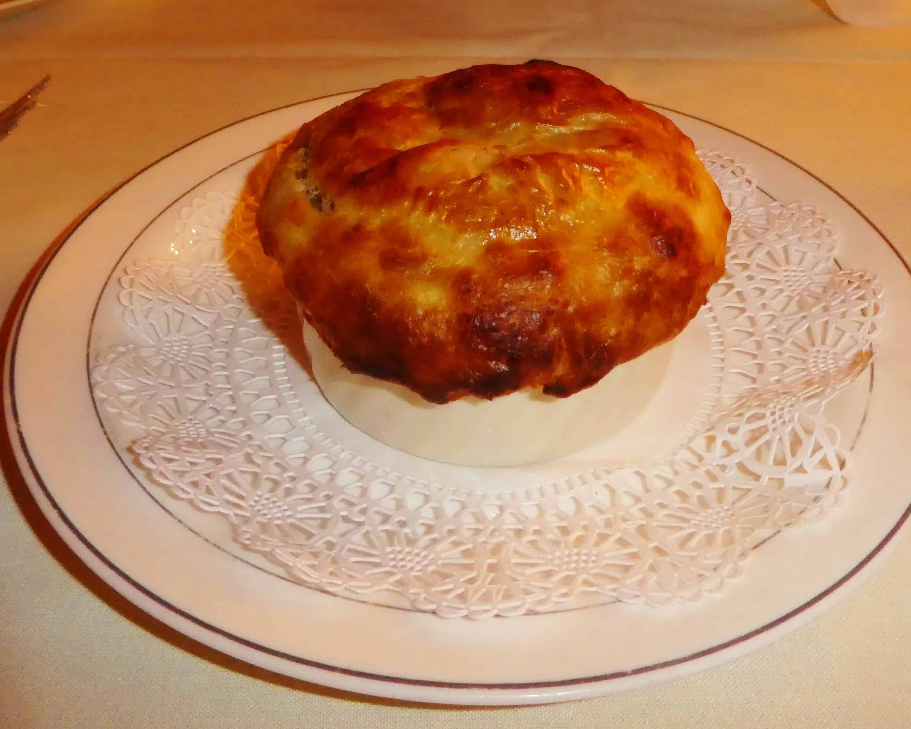 Escargot in Puff Pastry at Melvyn's Palm Springs