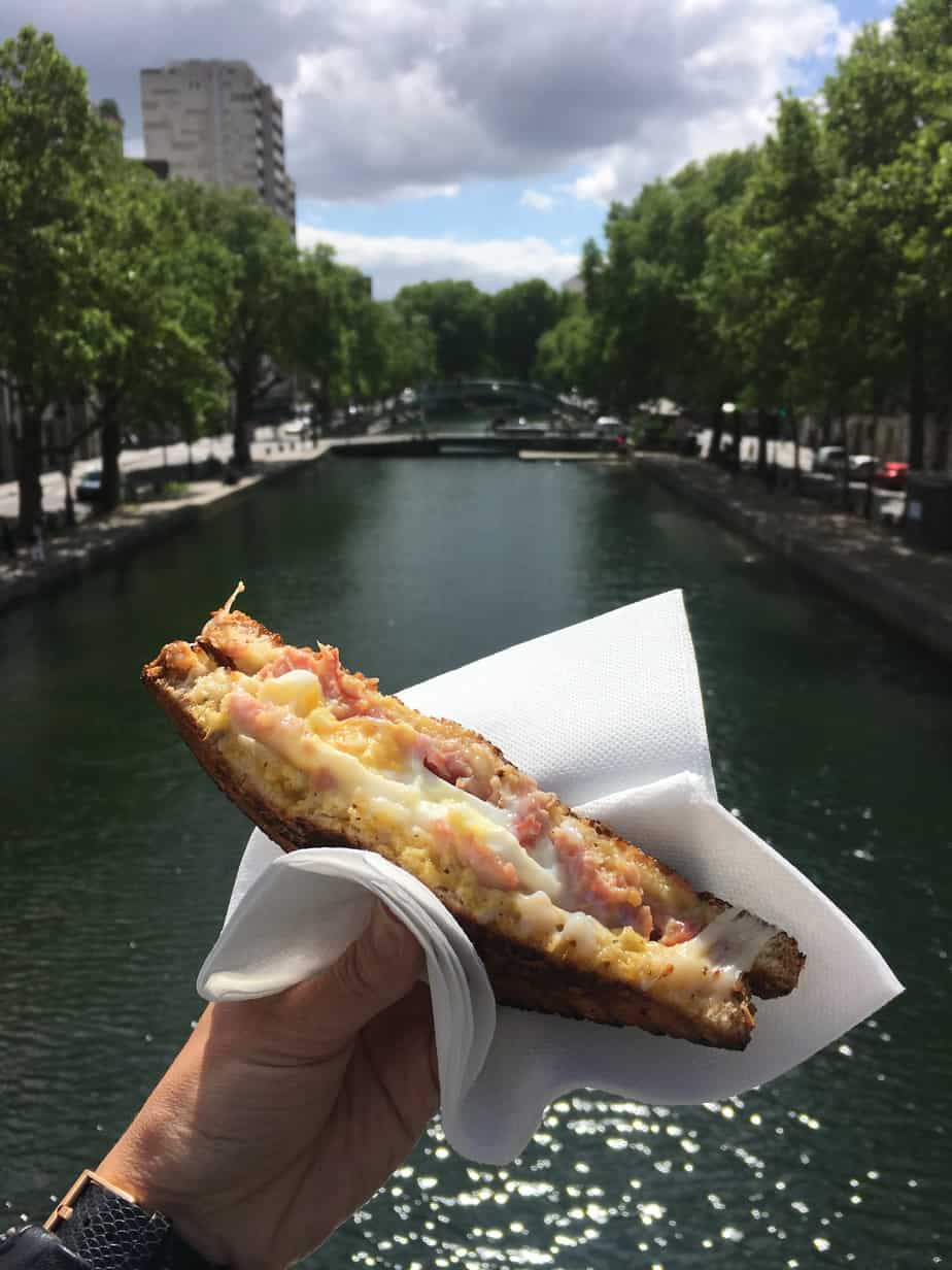 Fric-Frac's Croque on the Canal Paris Food Tour Eating Europe